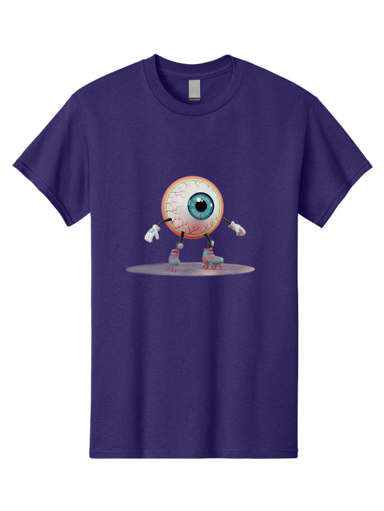 Eyeball-On-Rollerskates-9 Men'S Graphic Tee, 100% Cotton, Comfortable Casual Summer Wear, Machine Washable, Vintage Camera, Old Camera, Antique Camera, Black Camera, Classic Photography, Photography Equipment, Nostalgic Device, Film Camera, Baq802 15