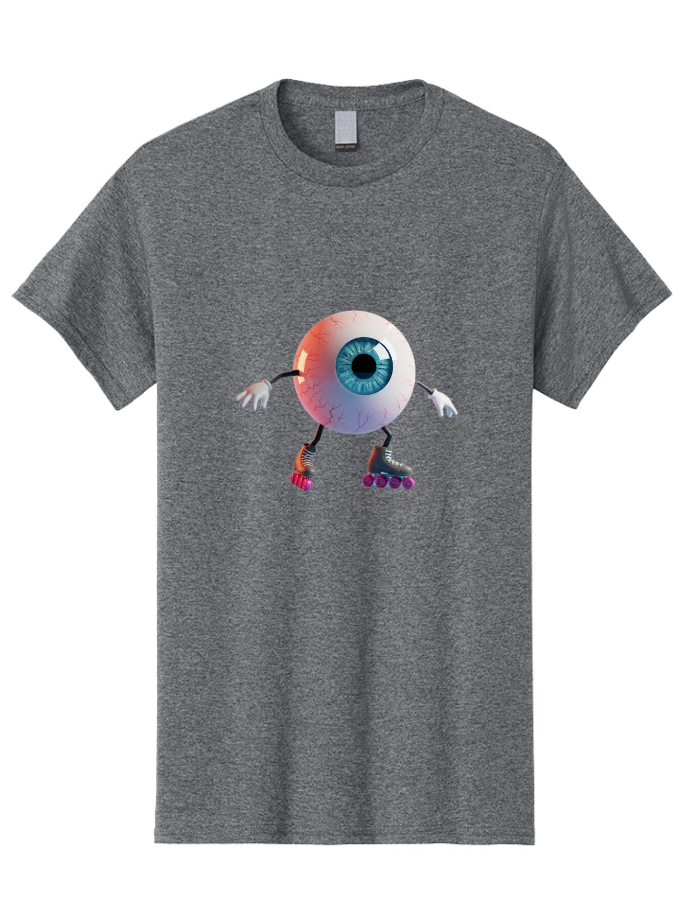 Eyeball-On-Rollerskates Men'S Graphic Tee, 100% Cotton, Comfortable Casual Summer Wear, Machine Washable, Vintage Camera, Old Camera, Antique Camera, Black Camera, Classic Photography, Photography Equipment, Nostalgic Device, Film Camera, Baq803 8