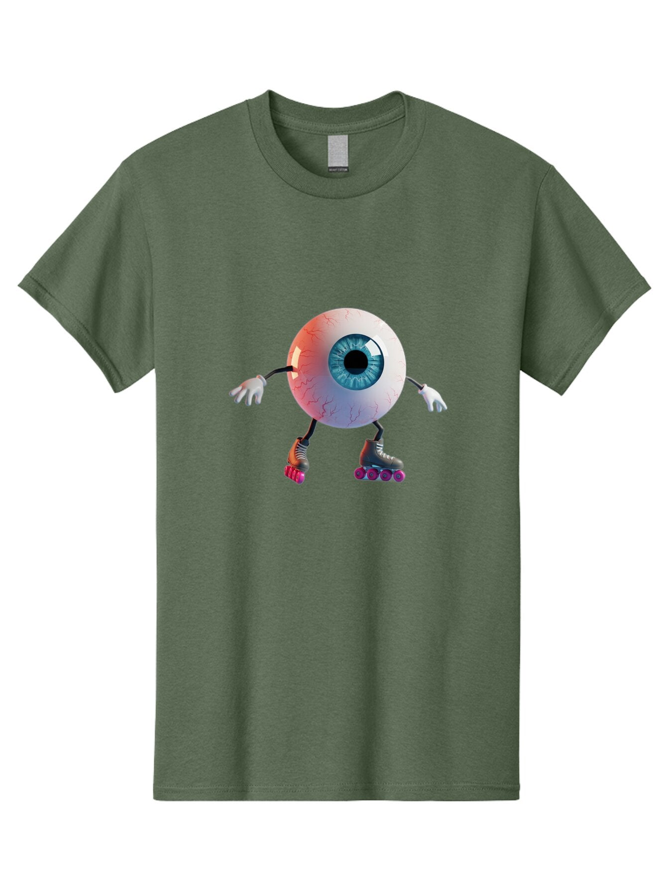 Eyeball-On-Rollerskates Men'S Graphic Tee, 100% Cotton, Comfortable Casual Summer Wear, Machine Washable, Vintage Camera, Old Camera, Antique Camera, Black Camera, Classic Photography, Photography Equipment, Nostalgic Device, Film Camera, Baq803 3