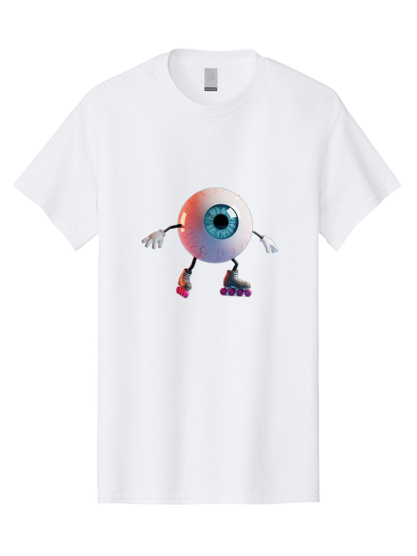 Eyeball-On-Rollerskates Men'S Graphic Tee, 100% Cotton, Comfortable Casual Summer Wear, Machine Washable, Vintage Camera, Old Camera, Antique Camera, Black Camera, Classic Photography, Photography Equipment, Nostalgic Device, Film Camera, Baq803 4