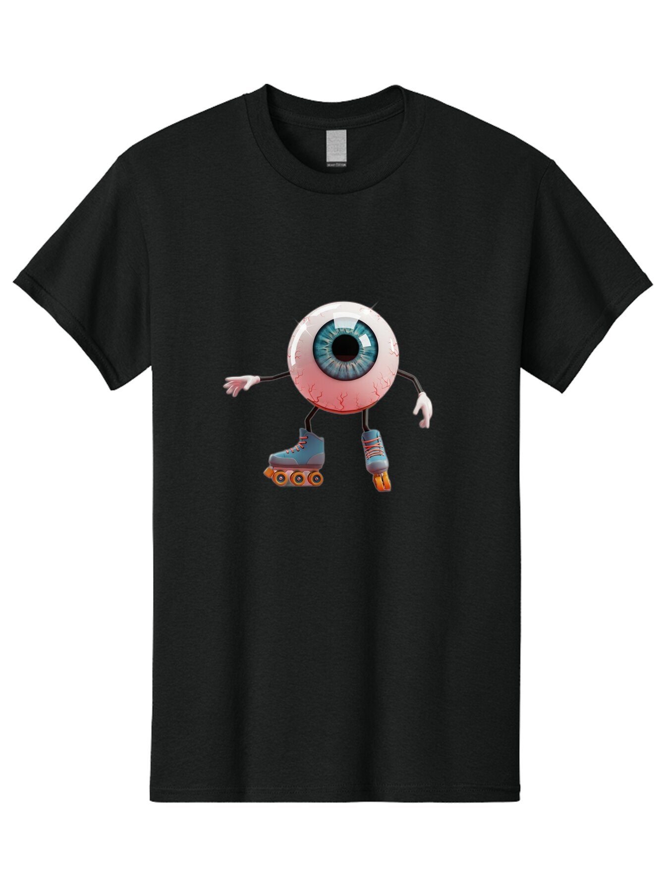 Eyeball-Roller-Skater Men'S Graphic Tee, 100% Cotton, Comfortable Casual Summer Wear, Machine Washable, Vintage Camera, Old Camera, Antique Camera, Black Camera, Classic Photography, Photography Equipment, Nostalgic Device, Film Camera, Baq805 4