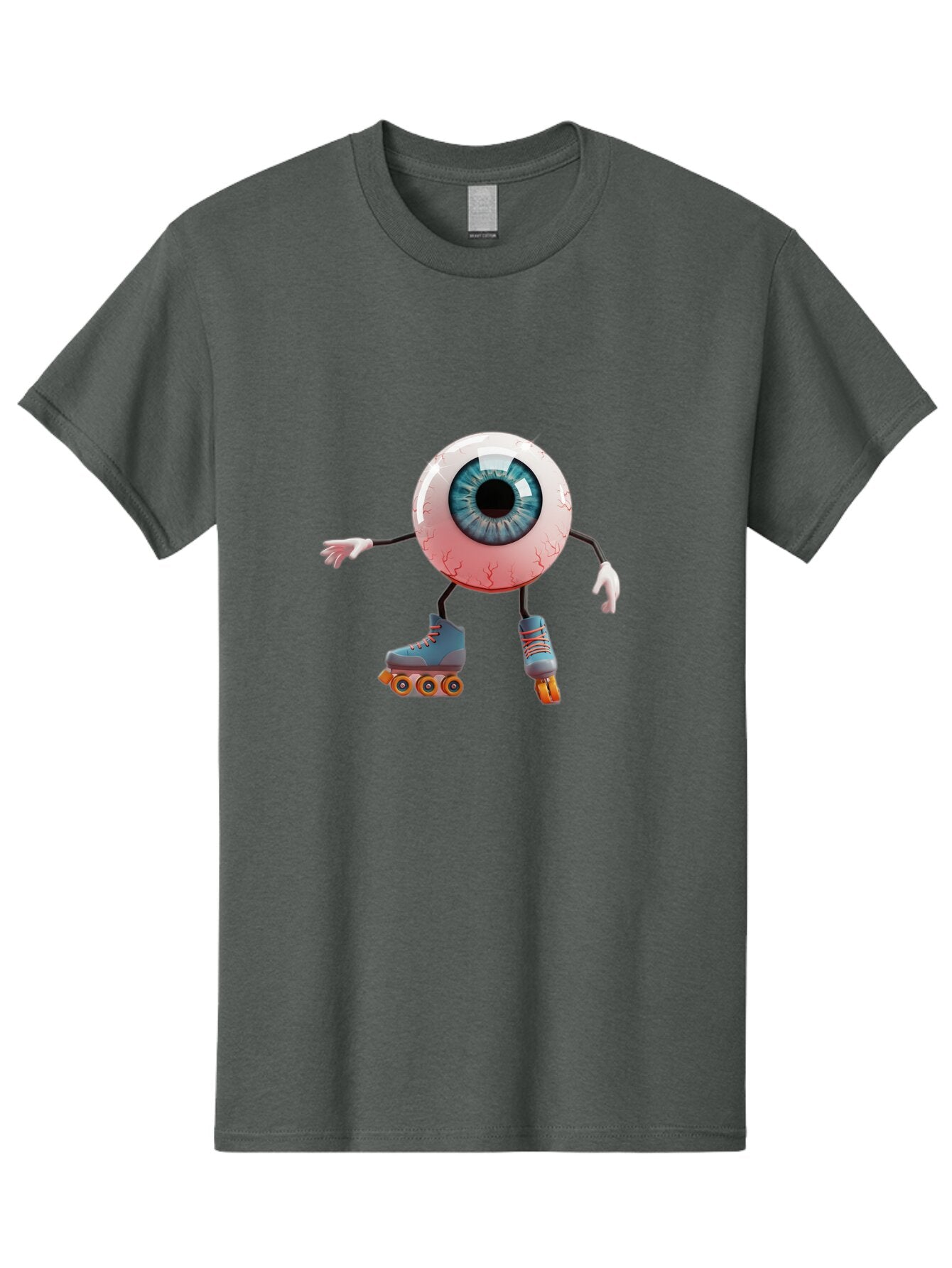 Eyeball-Roller-Skater Men'S Graphic Tee, 100% Cotton, Comfortable Casual Summer Wear, Machine Washable, Vintage Camera, Old Camera, Antique Camera, Black Camera, Classic Photography, Photography Equipment, Nostalgic Device, Film Camera, Baq805 3