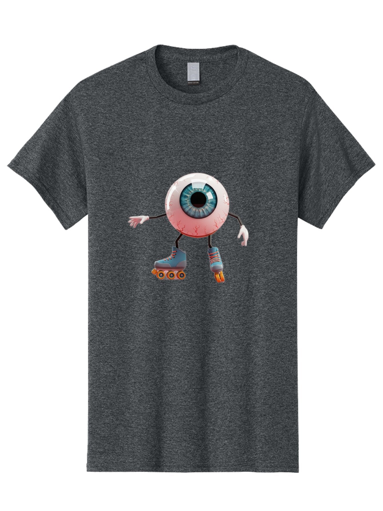 Eyeball-Roller-Skater Men'S Graphic Tee, 100% Cotton, Comfortable Casual Summer Wear, Machine Washable, Vintage Camera, Old Camera, Antique Camera, Black Camera, Classic Photography, Photography Equipment, Nostalgic Device, Film Camera, Baq805 9
