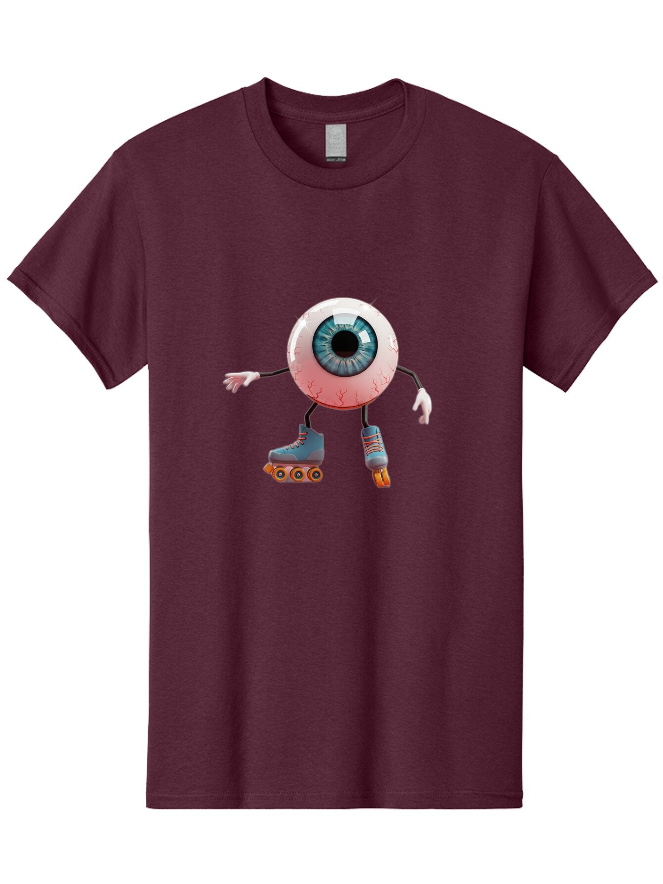 Eyeball-Roller-Skater Men'S Graphic Tee, 100% Cotton, Comfortable Casual Summer Wear, Machine Washable, Vintage Camera, Old Camera, Antique Camera, Black Camera, Classic Photography, Photography Equipment, Nostalgic Device, Film Camera, Baq805 11