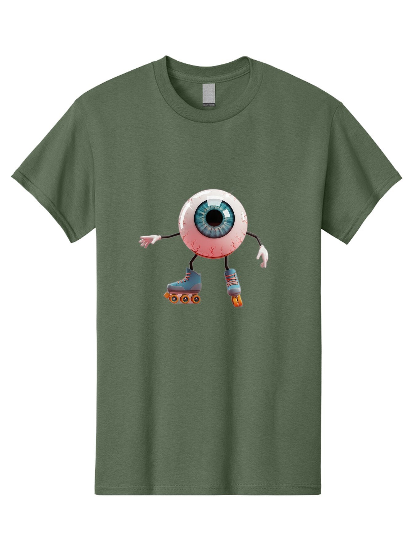 Eyeball-Roller-Skater Men'S Graphic Tee, 100% Cotton, Comfortable Casual Summer Wear, Machine Washable, Vintage Camera, Old Camera, Antique Camera, Black Camera, Classic Photography, Photography Equipment, Nostalgic Device, Film Camera, Baq805 6