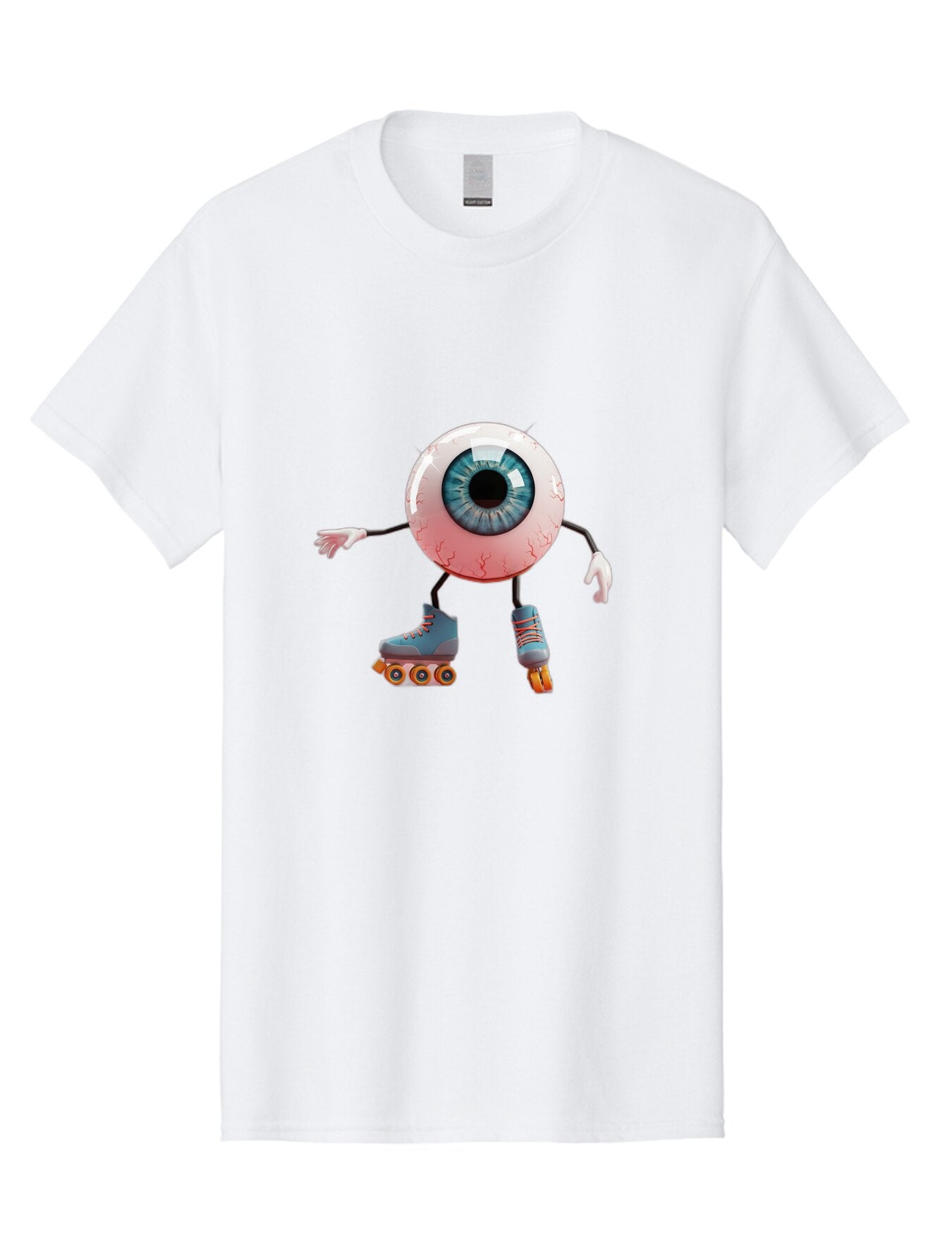 Eyeball-Roller-Skater Men'S Graphic Tee, 100% Cotton, Comfortable Casual Summer Wear, Machine Washable, Vintage Camera, Old Camera, Antique Camera, Black Camera, Classic Photography, Photography Equipment, Nostalgic Device, Film Camera, Baq805 12