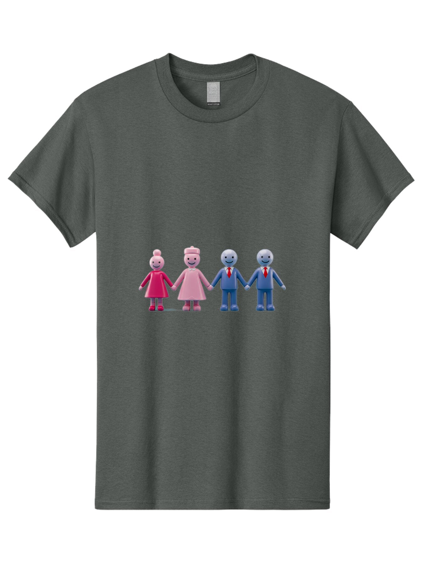 Family-Figures-1 Men'S Graphic Tee, 100% Cotton, Comfortable Casual Summer Wear, Machine Washable, Vintage Camera, Old Camera, Antique Camera, Black Camera, Classic Photography, Photography Equipment, Nostalgic Device, Film Camera, Camera Art Baq809 5