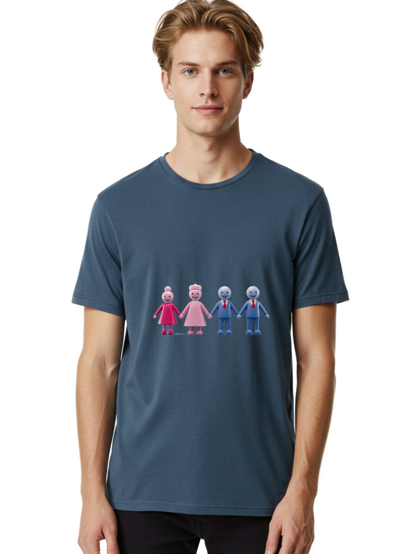 Family-Figures-1 Men'S Graphic Tee, 100% Cotton, Comfortable Casual Summer Wear, Machine Washable, Vintage Camera, Old Camera, Antique Camera, Black Camera, Classic Photography, Photography Equipment, Nostalgic Device, Film Camera, Camera Art Baq809 17