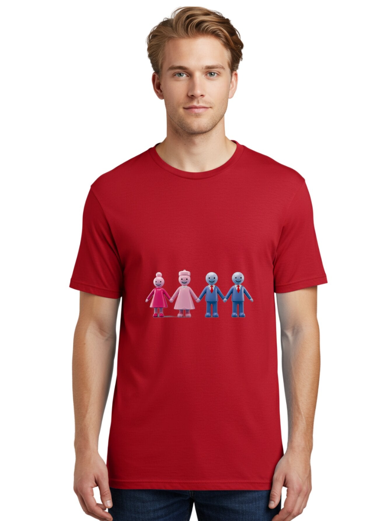 Family-Figures-1 Men'S Graphic Tee, 100% Cotton, Comfortable Casual Summer Wear, Machine Washable, Vintage Camera, Old Camera, Antique Camera, Black Camera, Classic Photography, Photography Equipment, Nostalgic Device, Film Camera, Camera Art Baq809 24