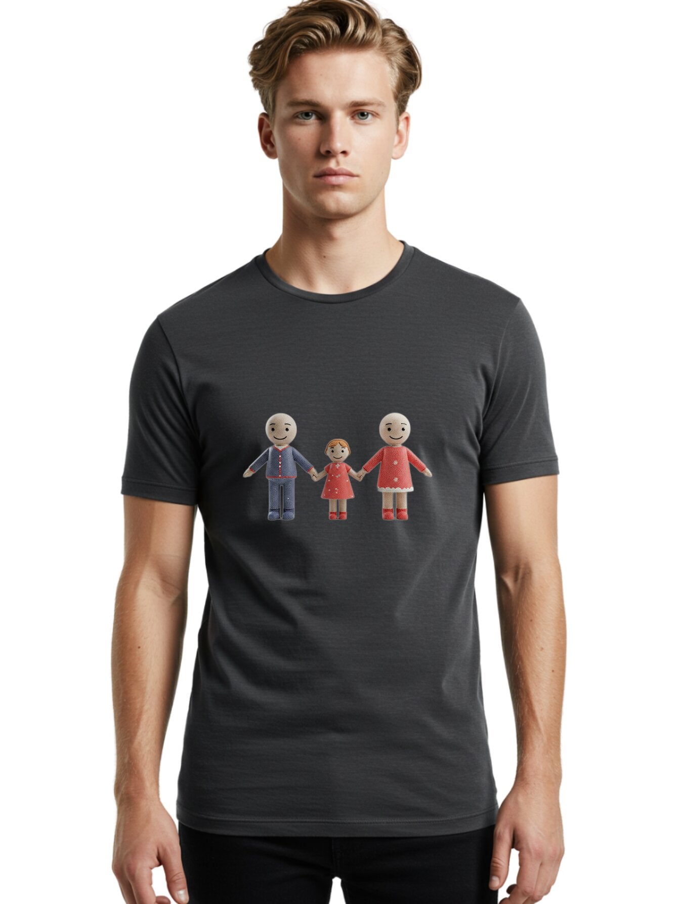 Family-Of-Three-Dolls Men'S Graphic Tee, 100% Cotton, Comfortable Casual Summer Wear, Machine Washable, Vintage Camera, Old Camera, Antique Camera, Black Camera, Classic Photography, Photography Equipment, Nostalgic Device, Film Camera, Baq812 30