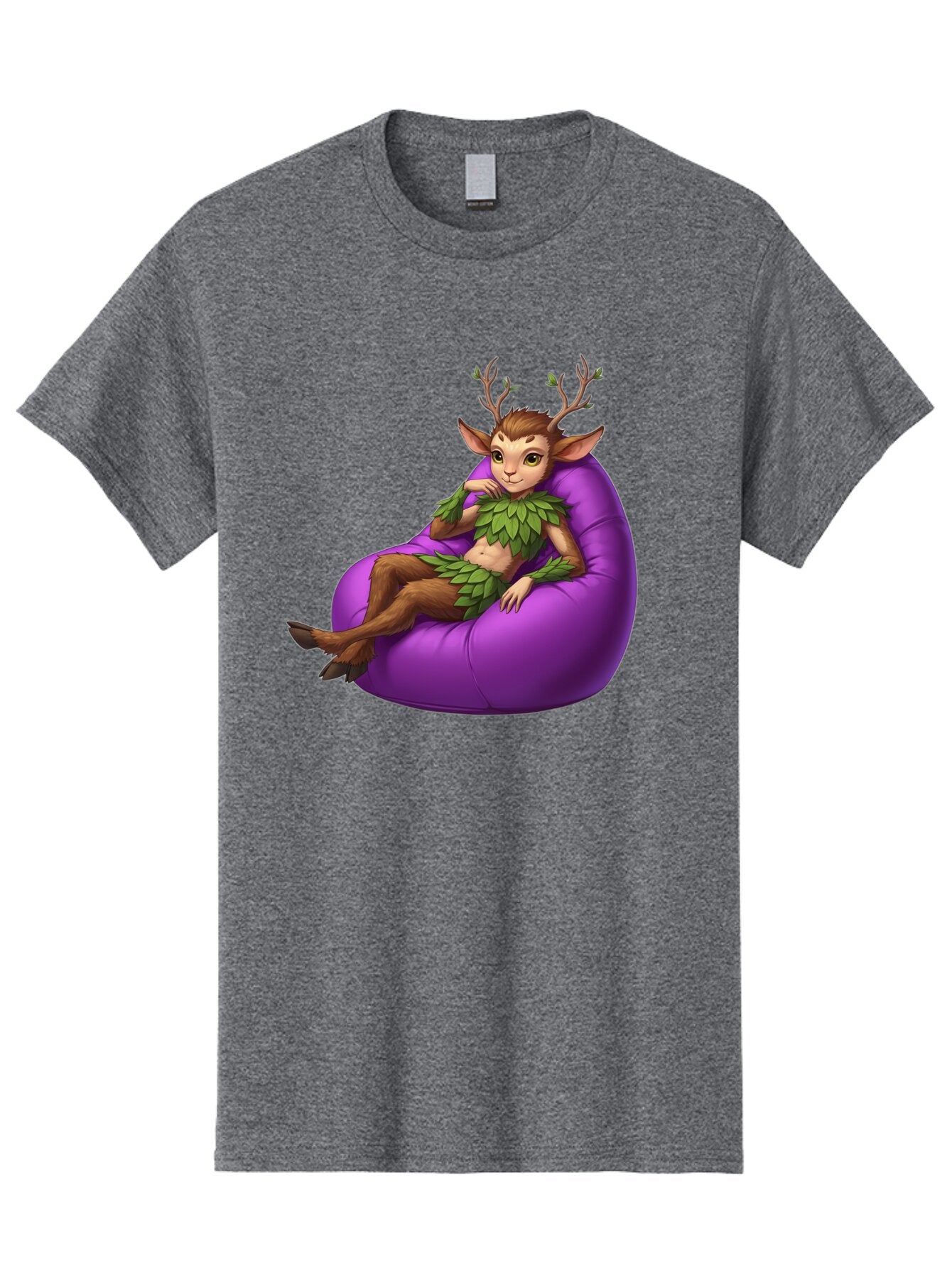 Faun-On-Bean-Bag Men'S Graphic Tee, 100% Cotton, Comfortable Casual Summer Wear, Machine Washable, Vintage Camera, Old Camera, Antique Camera, Black Camera, Classic Photography, Photography Equipment, Nostalgic Device, Film Camera, Camera Art Baq815 4
