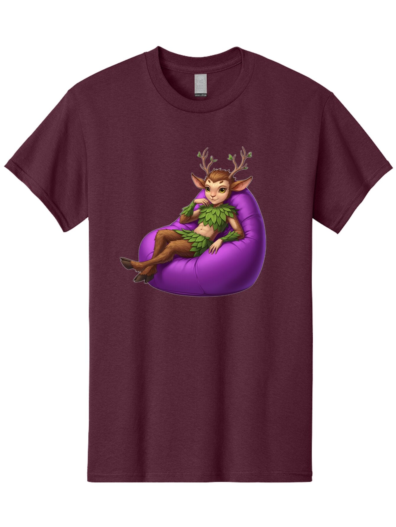 Faun-On-Bean-Bag Men'S Graphic Tee, 100% Cotton, Comfortable Casual Summer Wear, Machine Washable, Vintage Camera, Old Camera, Antique Camera, Black Camera, Classic Photography, Photography Equipment, Nostalgic Device, Film Camera, Camera Art Baq815 12