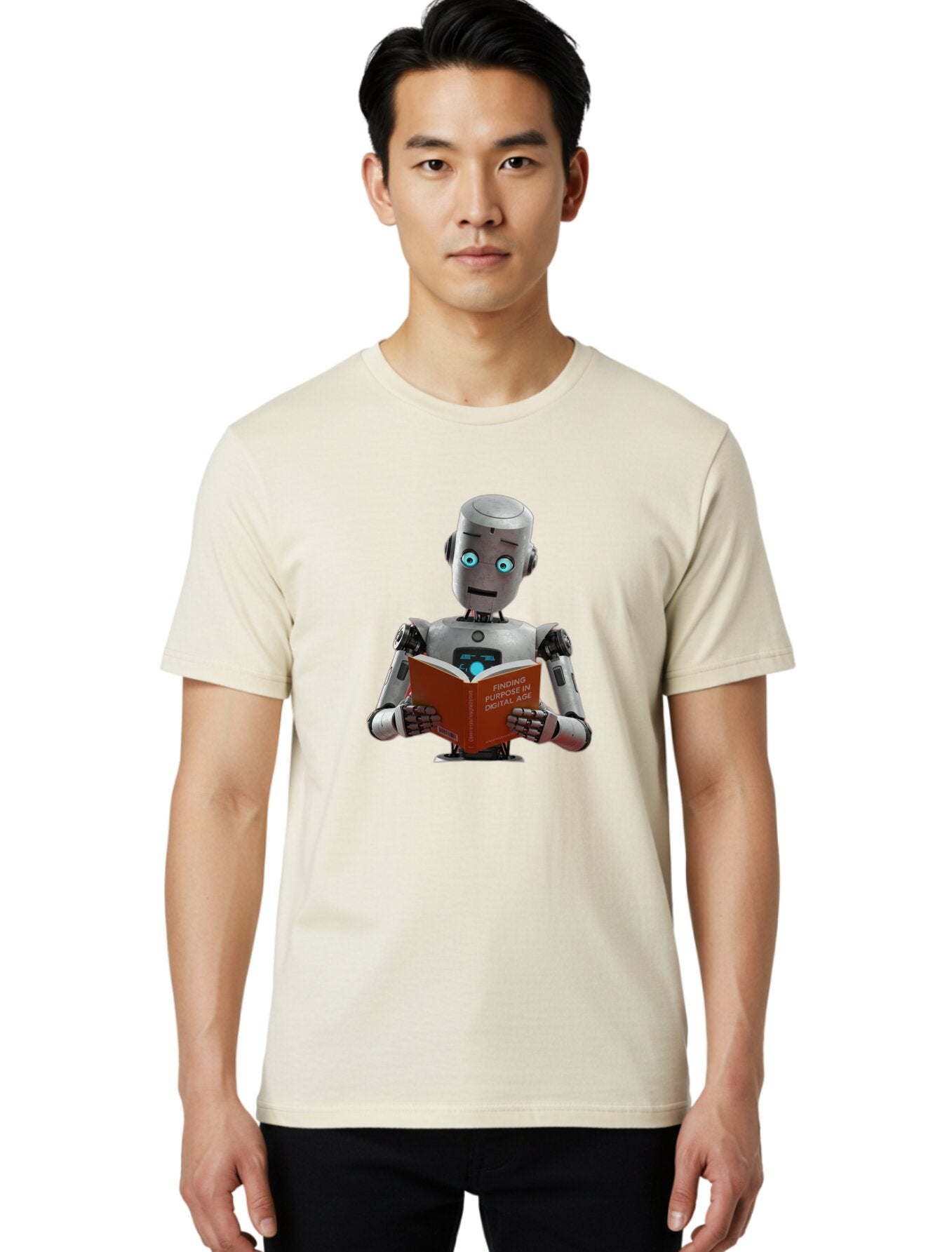 Finding-Purpose-In-Digital-Age Men'S Graphic Tee, 100% Cotton, Comfortable Casual Summer Wear, Machine Washable, Vintage Camera, Old Camera, Antique Camera, Black Camera, Classic Photography, Photography Equipment, Nostalgic Device, Baq817 19