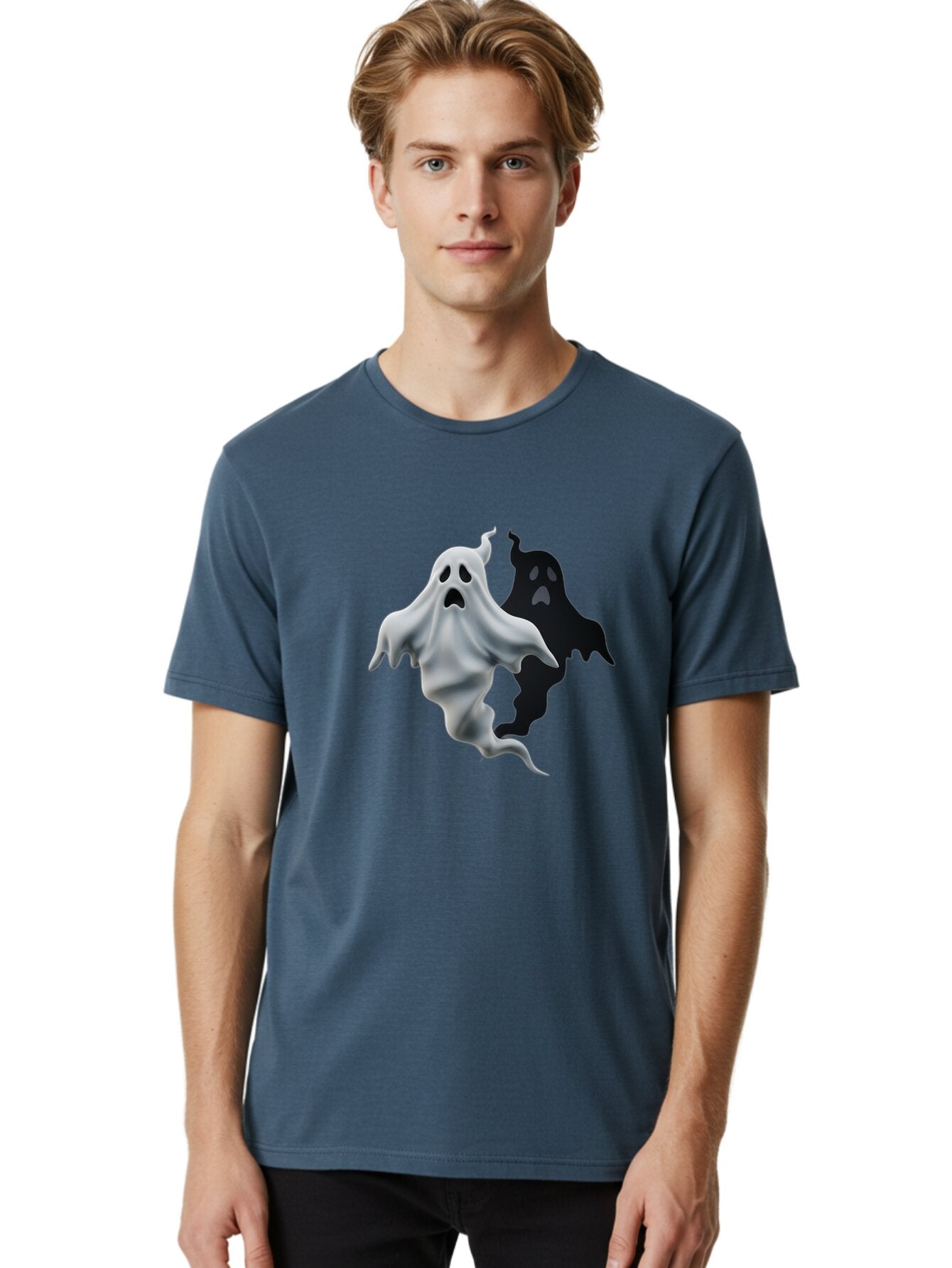 Floating-Ghost Men'S Graphic Tee, 100% Cotton, Comfortable Casual Summer Wear, Machine Washable, Vintage Camera, Old Camera, Antique Camera, Black Camera, Classic Photography, Photography Equipment, Nostalgic Device, Film Camera, Camera Art Baq820 27