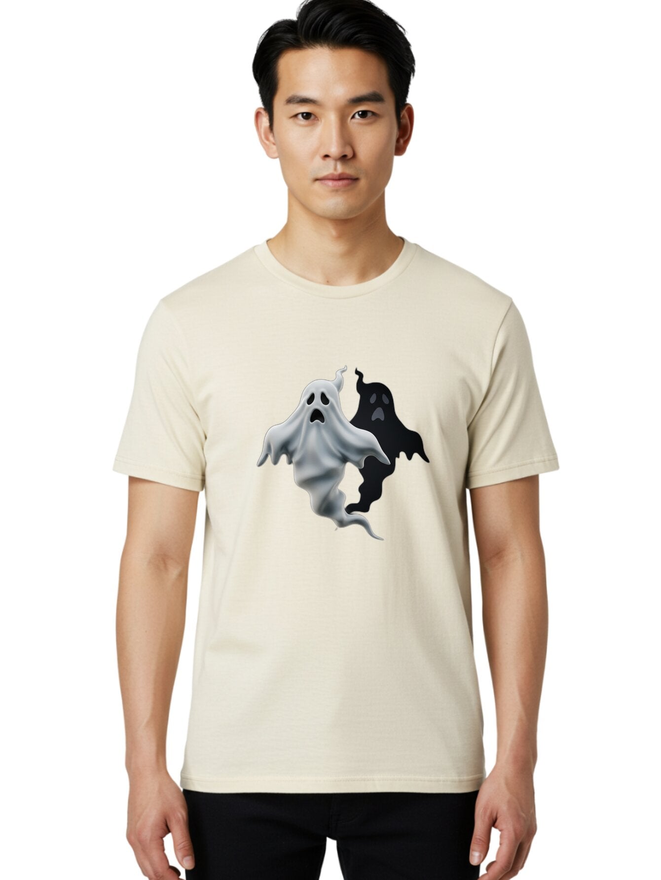 Floating-Ghost Men'S Graphic Tee, 100% Cotton, Comfortable Casual Summer Wear, Machine Washable, Vintage Camera, Old Camera, Antique Camera, Black Camera, Classic Photography, Photography Equipment, Nostalgic Device, Film Camera, Camera Art Baq820 28