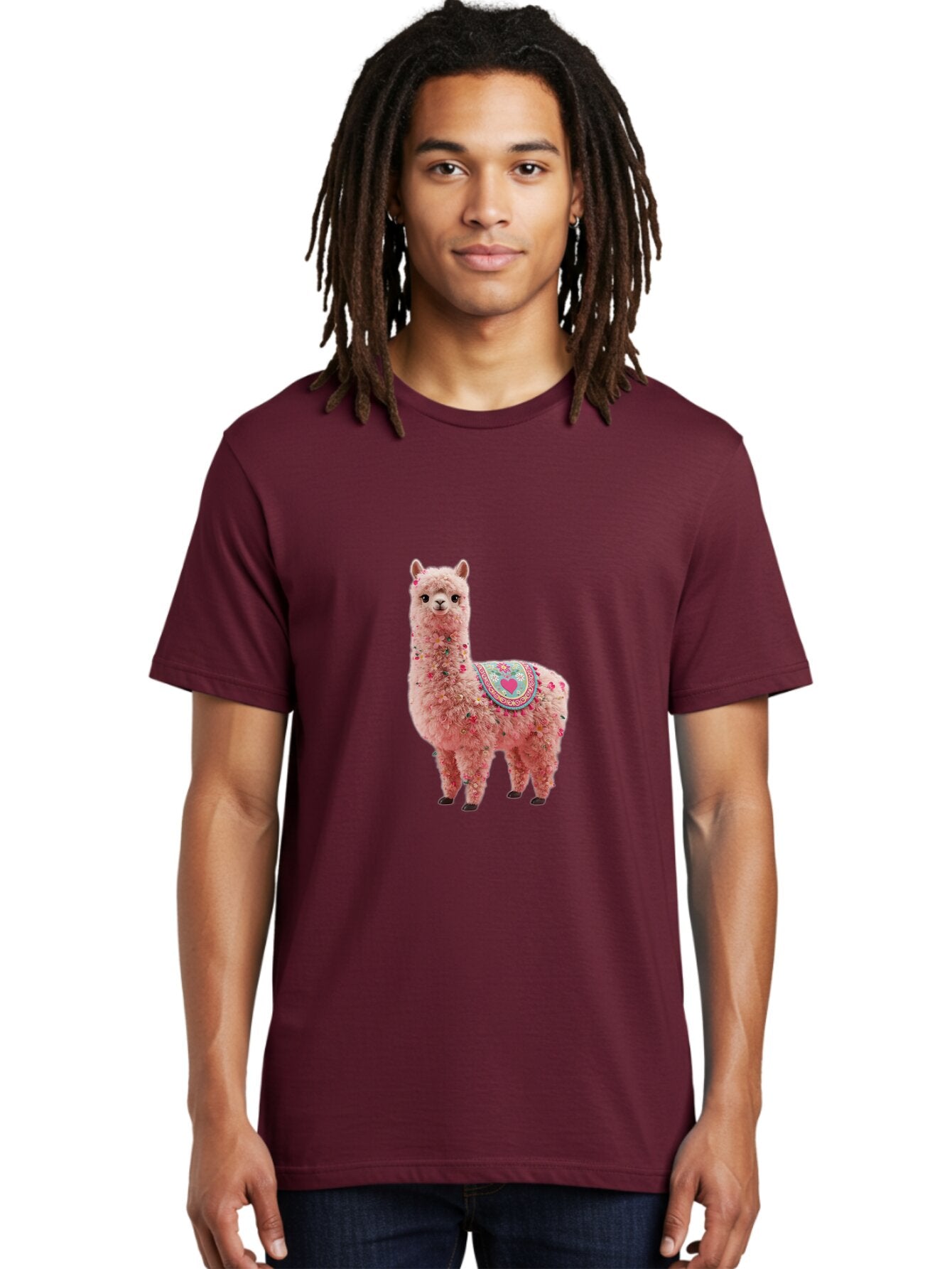 Floral-Llama Men'S Graphic Tee, 100% Cotton, Comfortable Casual Summer Wear, Machine Washable, Vintage Camera, Old Camera, Antique Camera, Black Camera, Classic Photography, Photography Equipment, Nostalgic Device, Film Camera, Camera Art Baq822 18