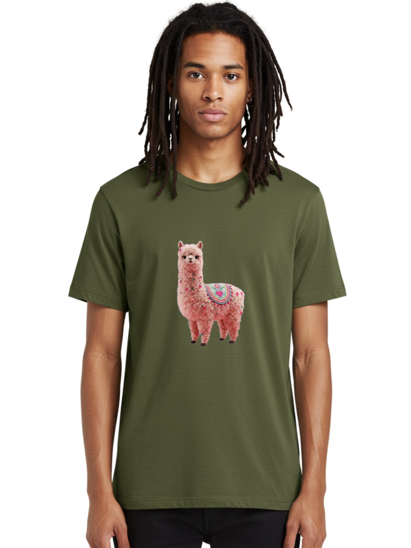 Floral-Llama Men'S Graphic Tee, 100% Cotton, Comfortable Casual Summer Wear, Machine Washable, Vintage Camera, Old Camera, Antique Camera, Black Camera, Classic Photography, Photography Equipment, Nostalgic Device, Film Camera, Camera Art Baq822 19