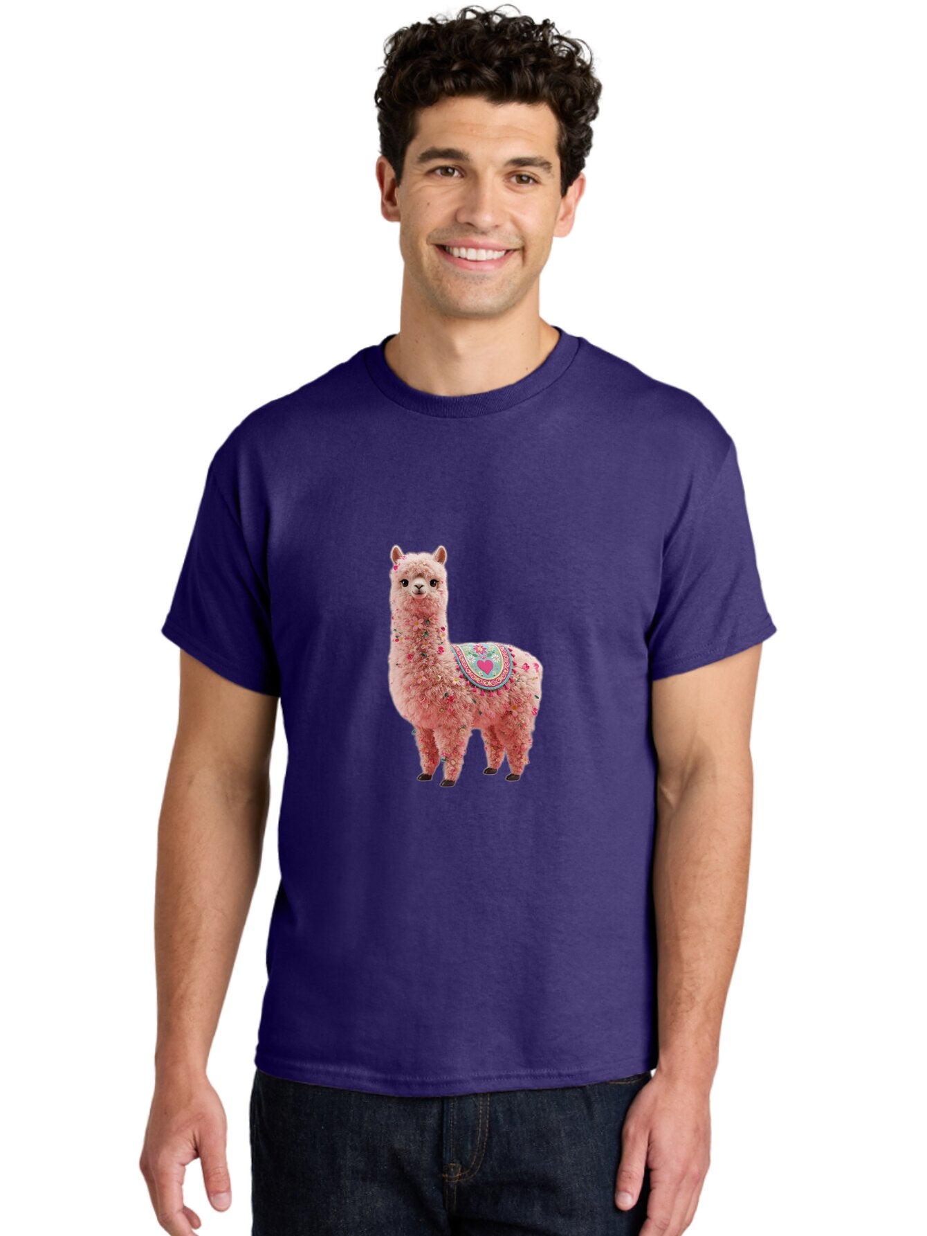 Floral-Llama Men'S Graphic Tee, 100% Cotton, Comfortable Casual Summer Wear, Machine Washable, Vintage Camera, Old Camera, Antique Camera, Black Camera, Classic Photography, Photography Equipment, Nostalgic Device, Film Camera, Camera Art Baq822 30