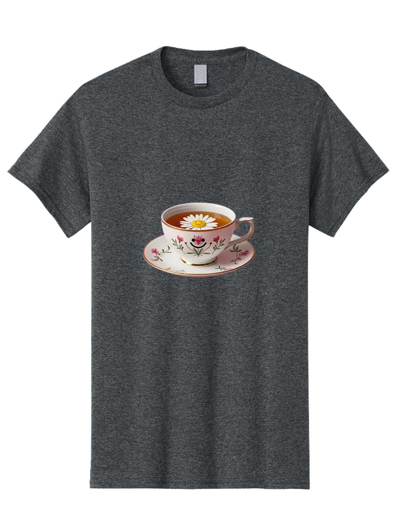 Floral-Teacup Men'S Graphic Tee, 100% Cotton, Comfortable Casual Summer Wear, Machine Washable, Vintage Camera, Old Camera, Antique Camera, Black Camera, Classic Photography, Photography Equipment, Nostalgic Device, Film Camera, Camera Art Baq823 10