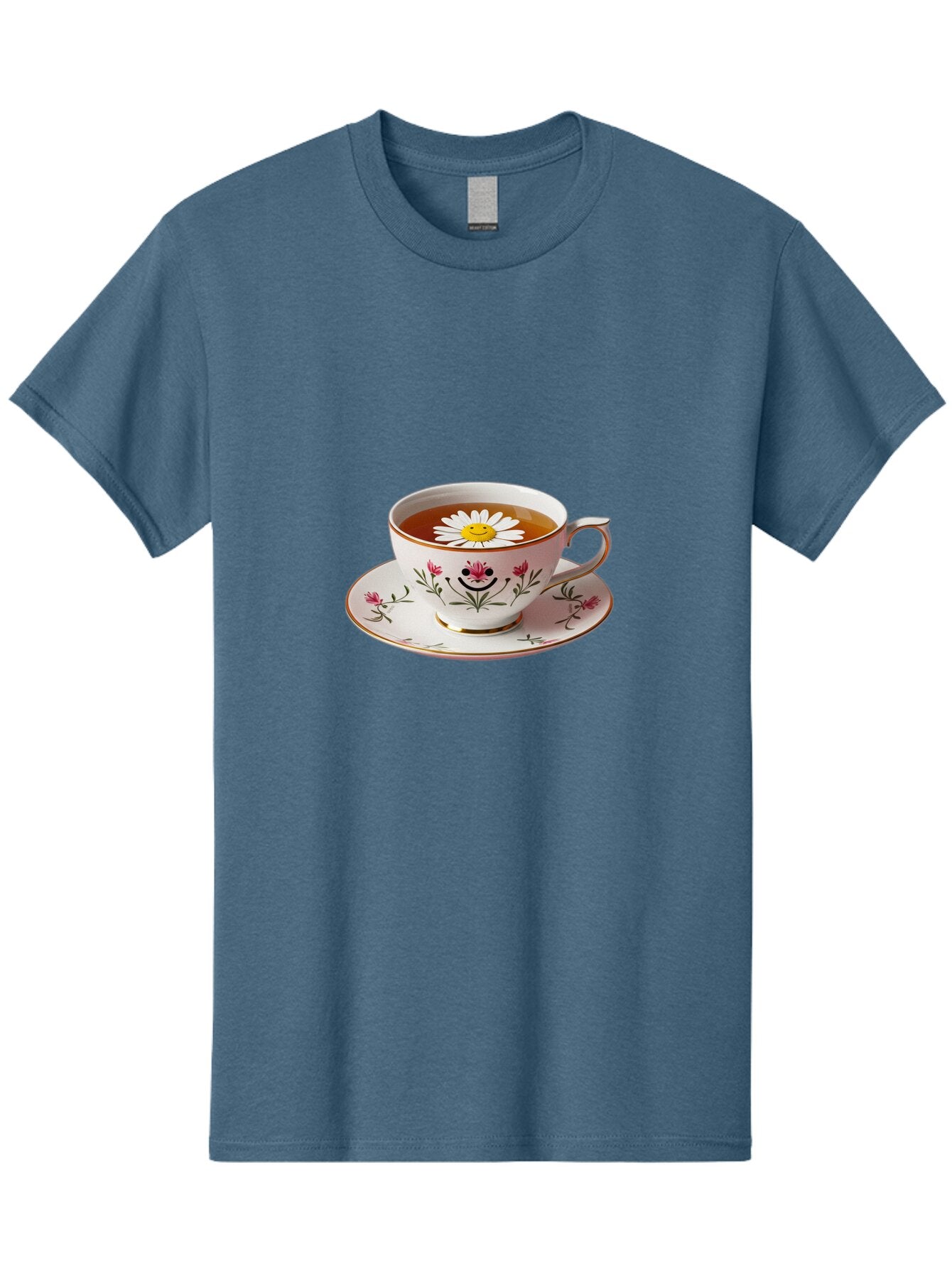 Floral-Teacup Men'S Graphic Tee, 100% Cotton, Comfortable Casual Summer Wear, Machine Washable, Vintage Camera, Old Camera, Antique Camera, Black Camera, Classic Photography, Photography Equipment, Nostalgic Device, Film Camera, Camera Art Baq823 9