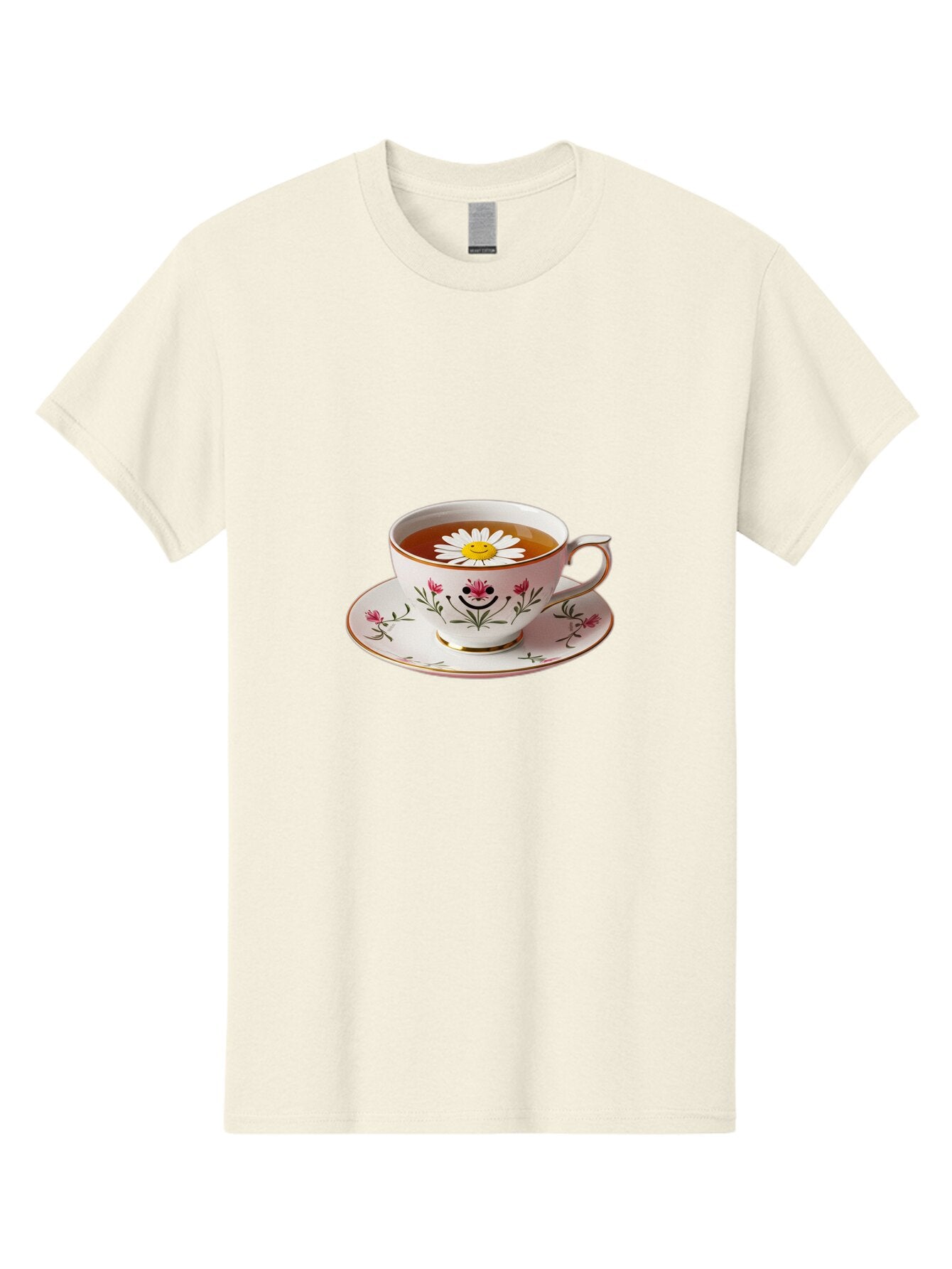 Floral-Teacup Men'S Graphic Tee, 100% Cotton, Comfortable Casual Summer Wear, Machine Washable, Vintage Camera, Old Camera, Antique Camera, Black Camera, Classic Photography, Photography Equipment, Nostalgic Device, Film Camera, Camera Art Baq823 8