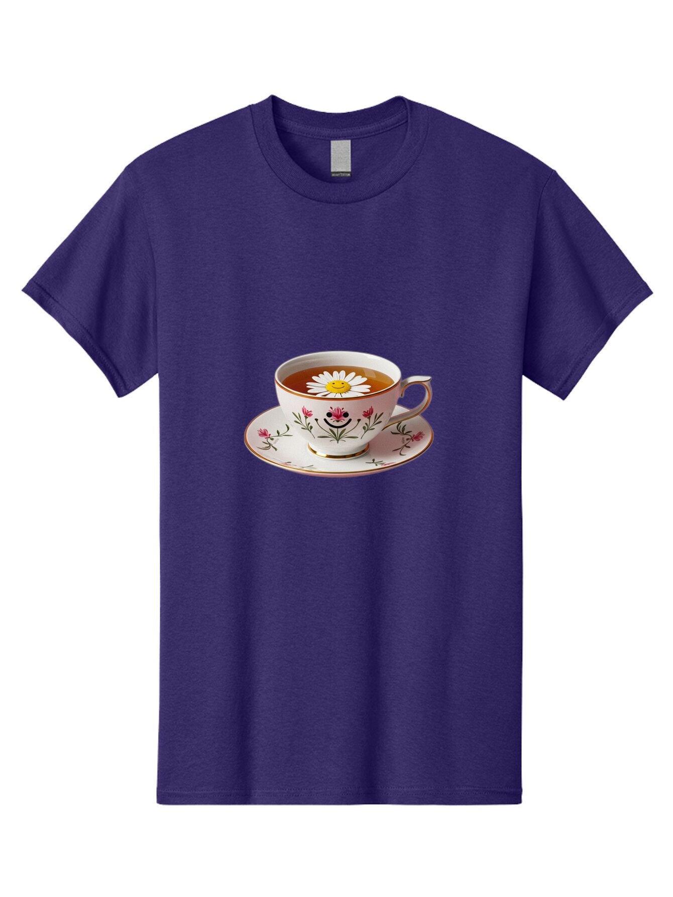 Floral-Teacup Men'S Graphic Tee, 100% Cotton, Comfortable Casual Summer Wear, Machine Washable, Vintage Camera, Old Camera, Antique Camera, Black Camera, Classic Photography, Photography Equipment, Nostalgic Device, Film Camera, Camera Art Baq823 11