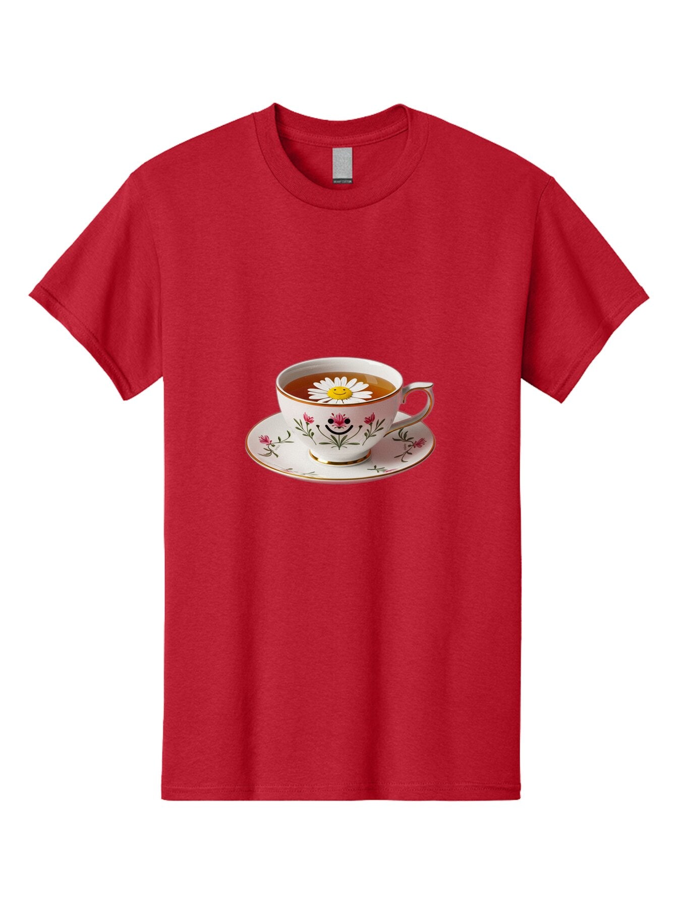 Floral-Teacup Men'S Graphic Tee, 100% Cotton, Comfortable Casual Summer Wear, Machine Washable, Vintage Camera, Old Camera, Antique Camera, Black Camera, Classic Photography, Photography Equipment, Nostalgic Device, Film Camera, Camera Art Baq823 13