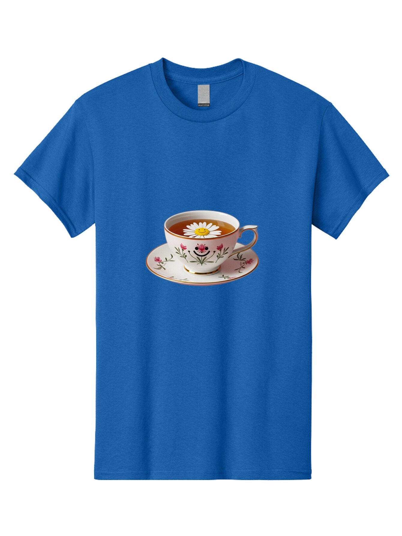 Floral-Teacup Men'S Graphic Tee, 100% Cotton, Comfortable Casual Summer Wear, Machine Washable, Vintage Camera, Old Camera, Antique Camera, Black Camera, Classic Photography, Photography Equipment, Nostalgic Device, Film Camera, Camera Art Baq823 4