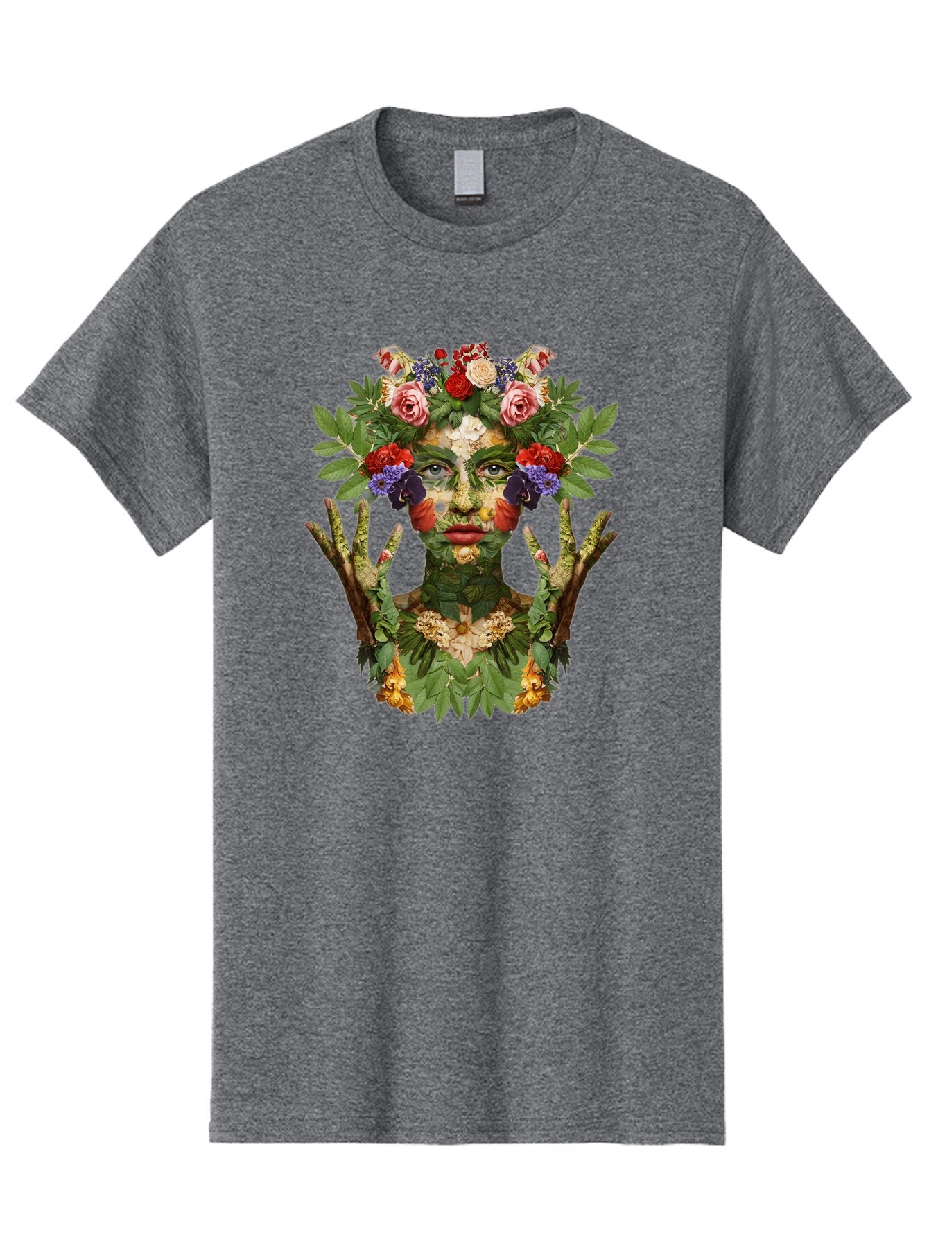 Floral-Woman Men'S Graphic Tee, 100% Cotton, Comfortable Casual Summer Wear, Machine Washable, Vintage Camera, Old Camera, Antique Camera, Black Camera, Classic Photography, Photography Equipment, Nostalgic Device, Film Camera, Camera Art Baq824 8