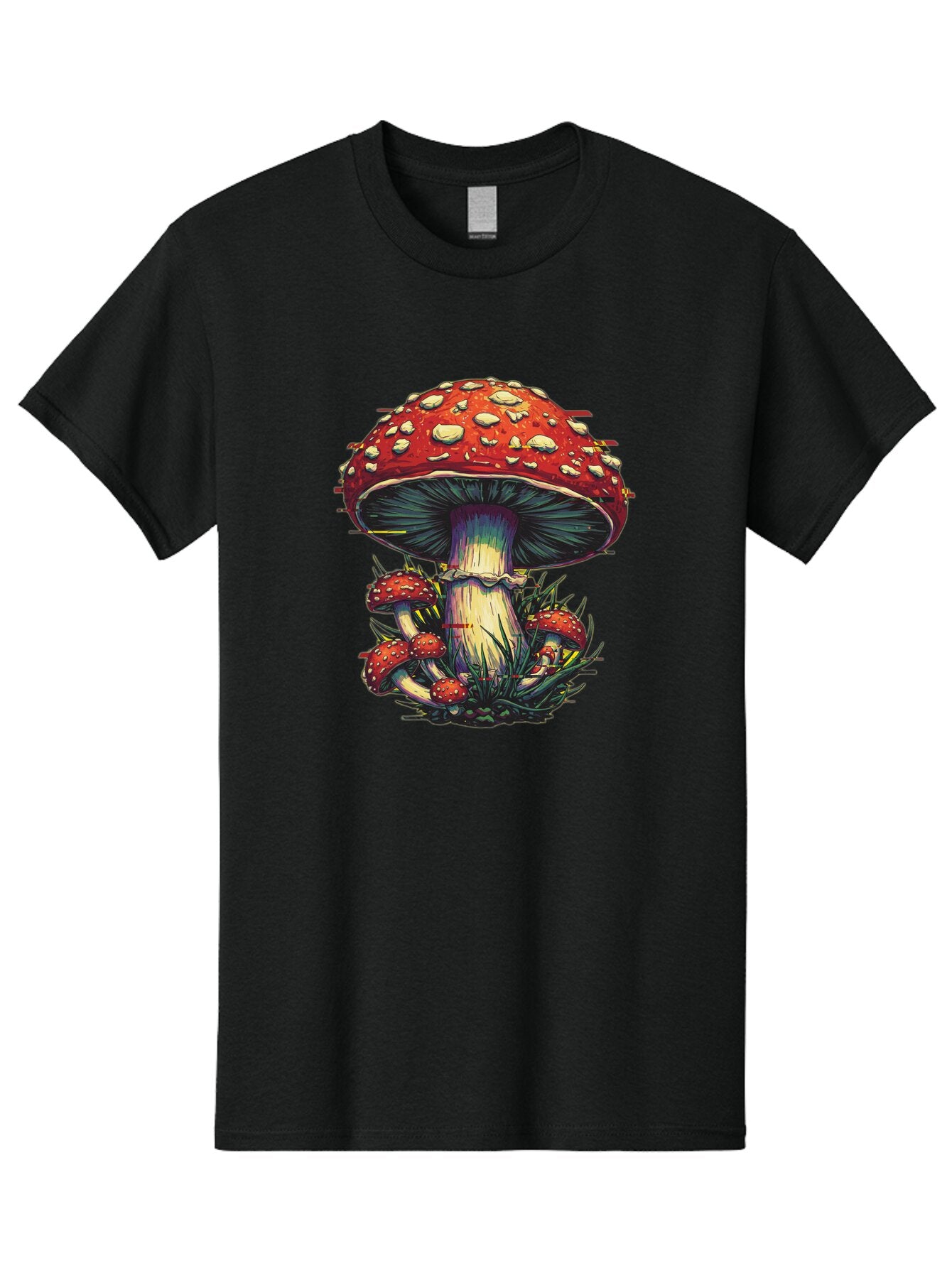 Fly-Agaric-Mushroom Men'S Graphic Tee, 100% Cotton, Comfortable Casual Summer Wear, Machine Washable, Vintage Camera, Old Camera, Antique Camera, Black Camera, Classic Photography, Photography Equipment, Nostalgic Device, Film Camera, Baq827 11