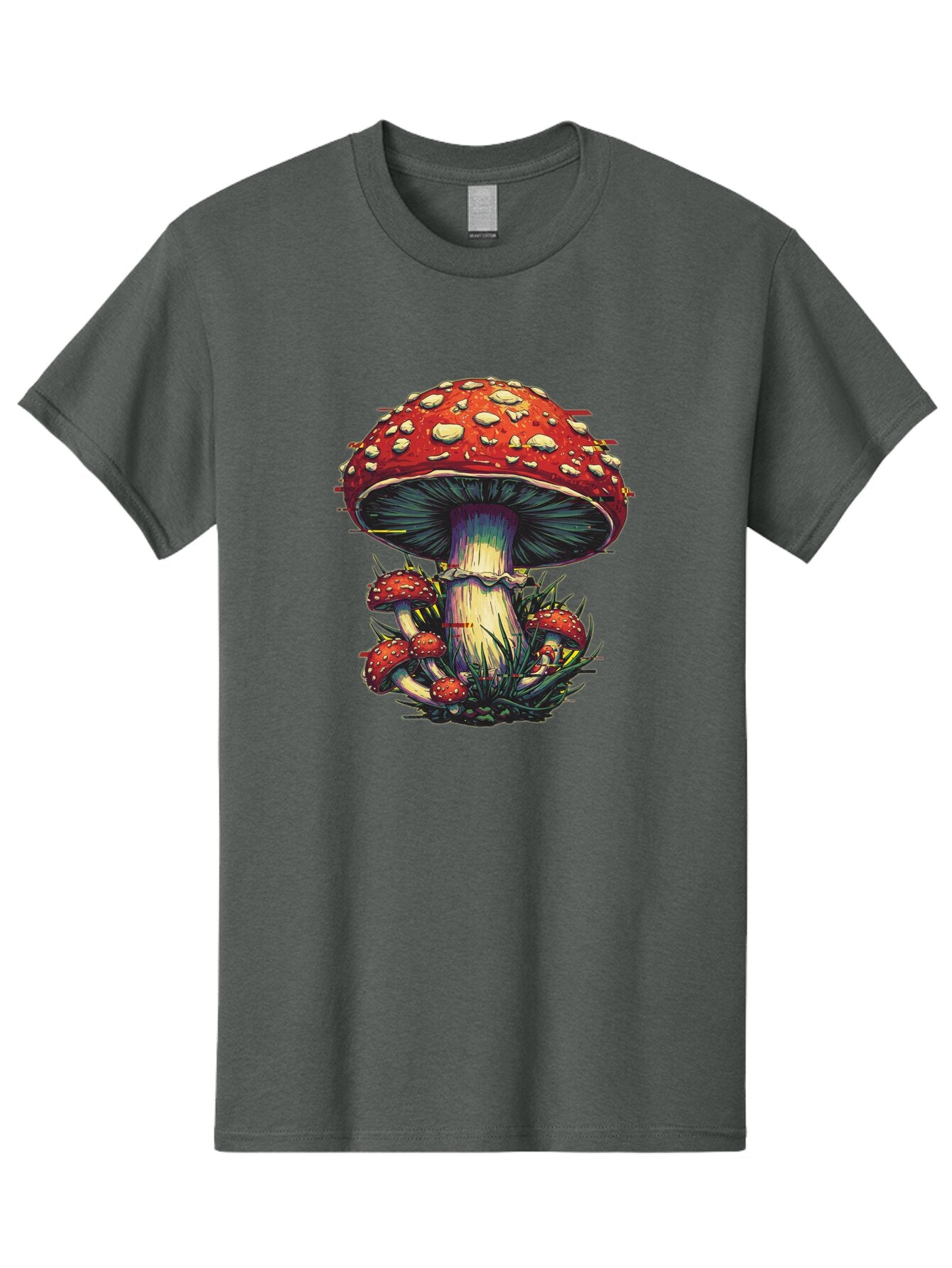 Fly-Agaric-Mushroom Men'S Graphic Tee, 100% Cotton, Comfortable Casual Summer Wear, Machine Washable, Vintage Camera, Old Camera, Antique Camera, Black Camera, Classic Photography, Photography Equipment, Nostalgic Device, Film Camera, Baq827 15