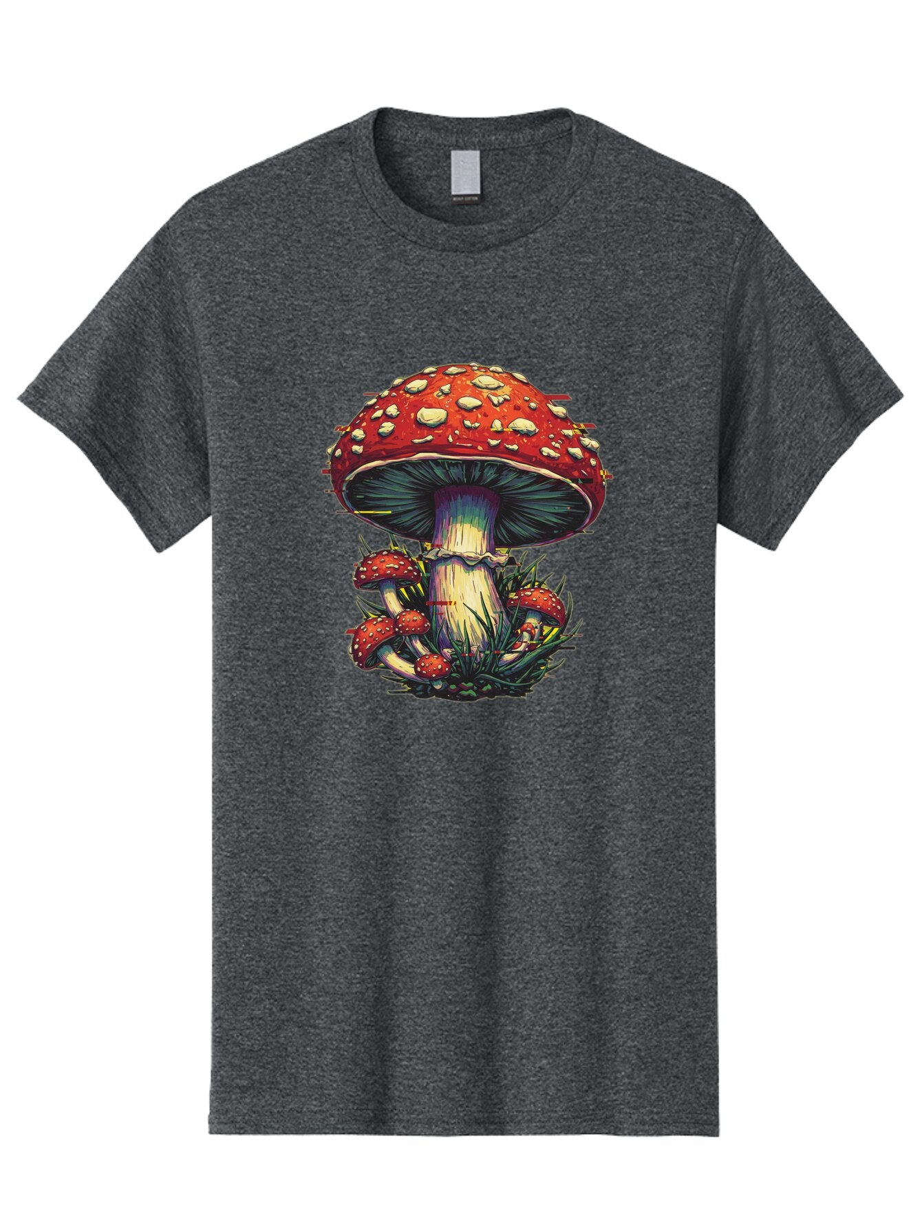 Fly-Agaric-Mushroom Men'S Graphic Tee, 100% Cotton, Comfortable Casual Summer Wear, Machine Washable, Vintage Camera, Old Camera, Antique Camera, Black Camera, Classic Photography, Photography Equipment, Nostalgic Device, Film Camera, Baq827 8