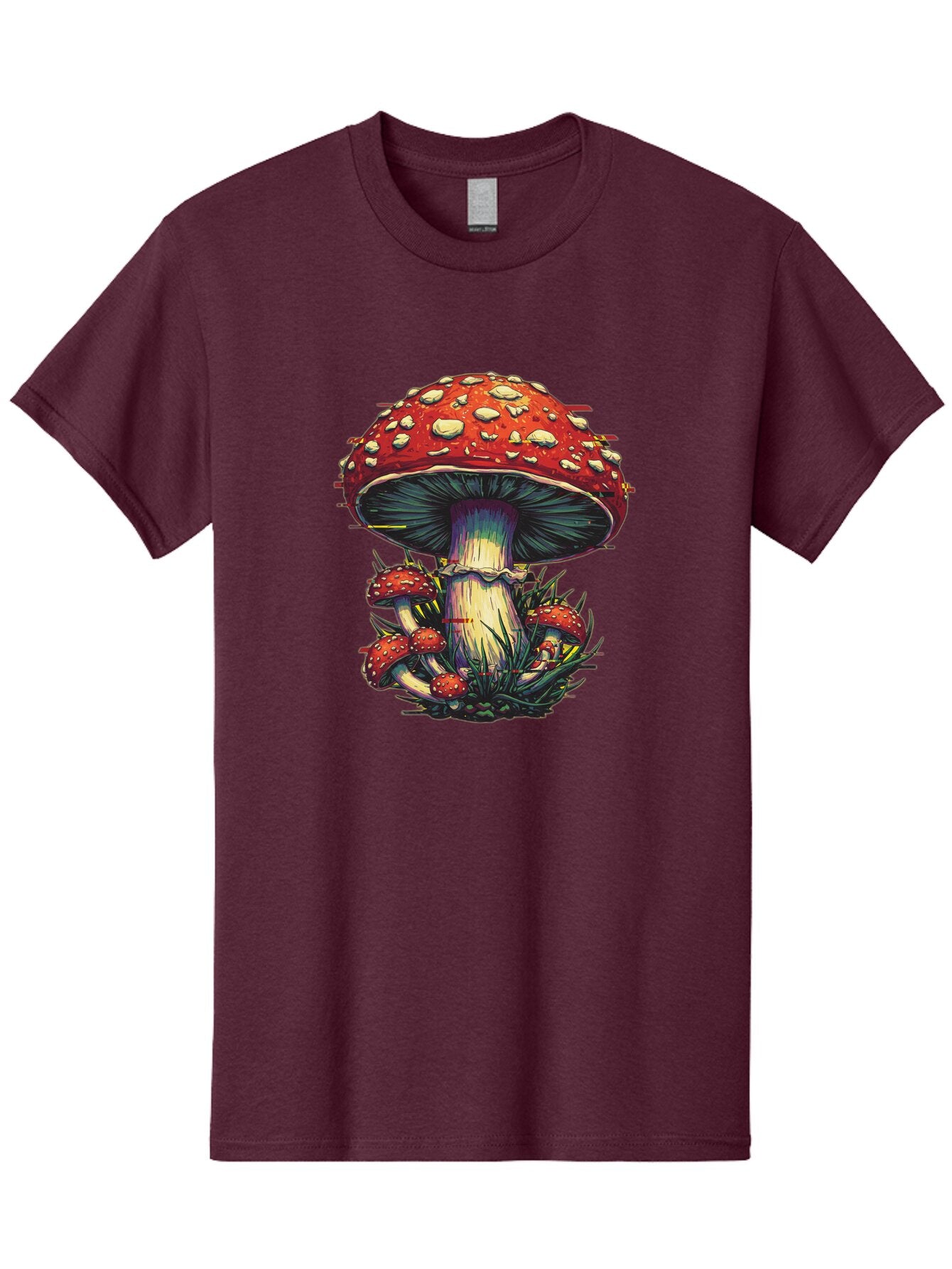 Fly-Agaric-Mushroom Men'S Graphic Tee, 100% Cotton, Comfortable Casual Summer Wear, Machine Washable, Vintage Camera, Old Camera, Antique Camera, Black Camera, Classic Photography, Photography Equipment, Nostalgic Device, Film Camera, Baq827 4