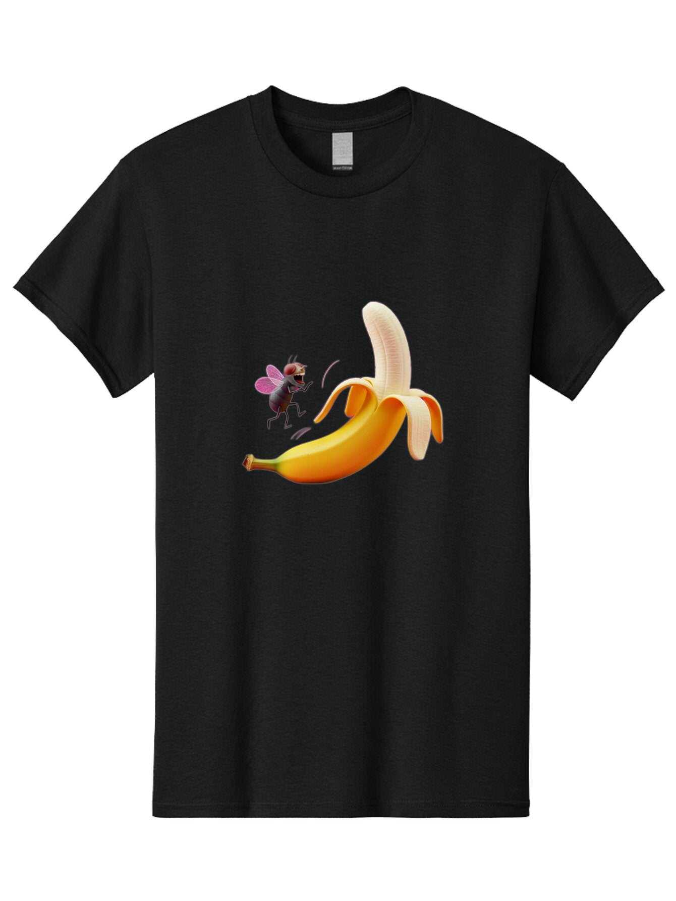 Fly-And-Banana Men'S Graphic Tee, 100% Cotton, Comfortable Casual Summer Wear, Machine Washable, Vintage Camera, Old Camera, Antique Camera, Black Camera, Classic Photography, Photography Equipment, Nostalgic Device, Film Camera, Camera Art Baq829 2