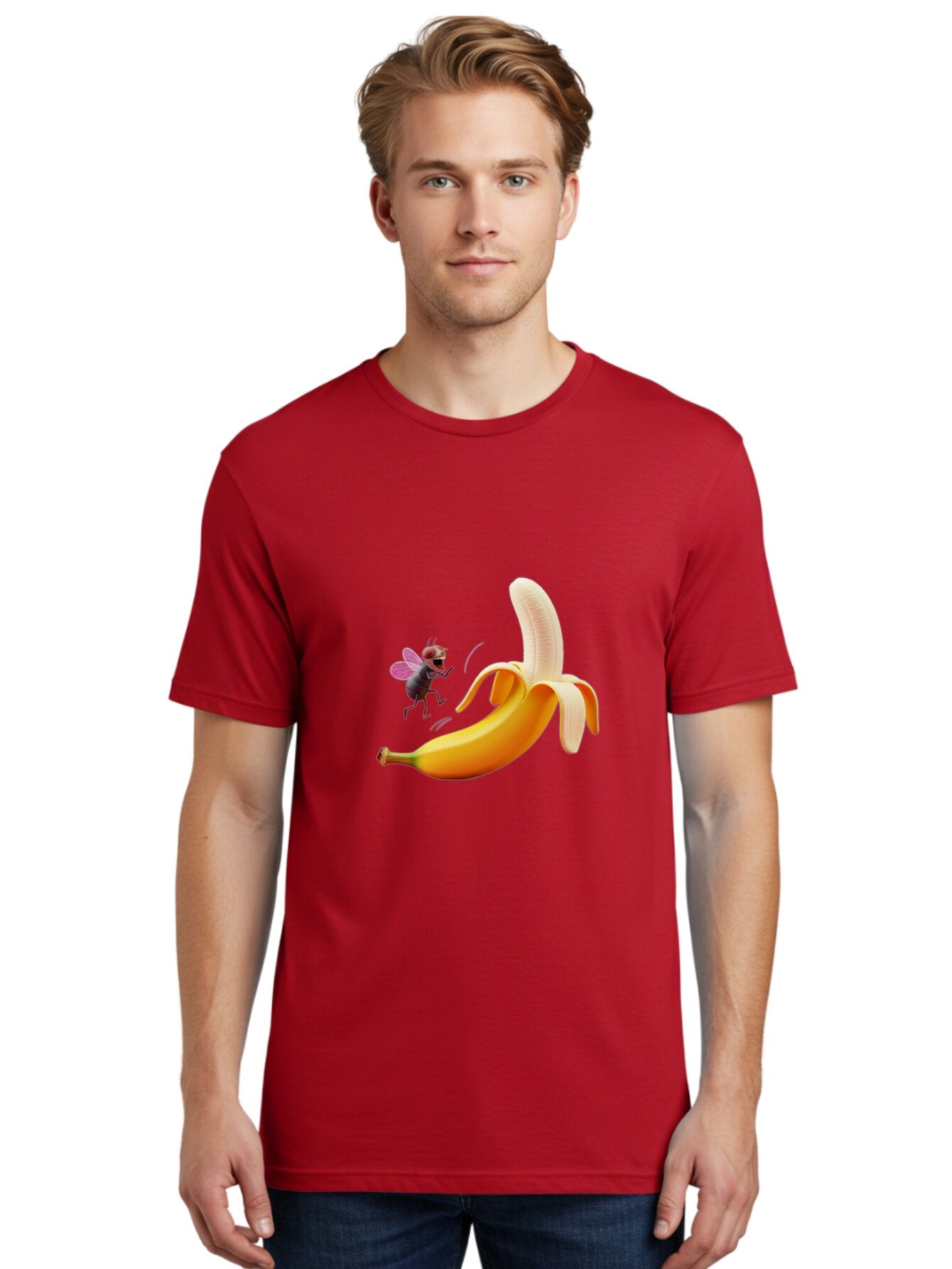 Fly-And-Banana Men'S Graphic Tee, 100% Cotton, Comfortable Casual Summer Wear, Machine Washable, Vintage Camera, Old Camera, Antique Camera, Black Camera, Classic Photography, Photography Equipment, Nostalgic Device, Film Camera, Camera Art Baq829 17