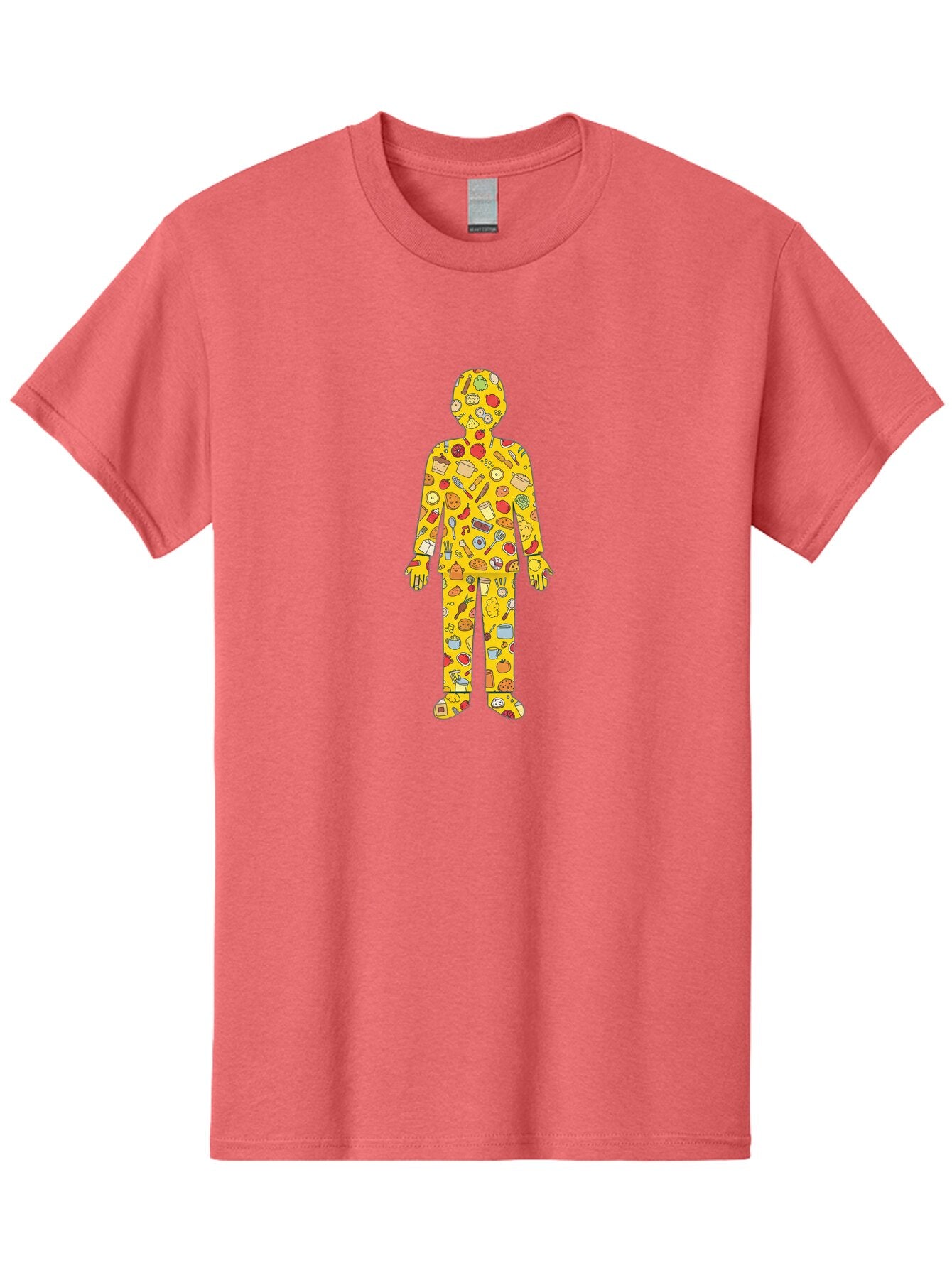 Food-Collage-Man Men'S Graphic Tee, 100% Cotton, Comfortable Casual Summer Wear, Machine Washable, Vintage Camera, Old Camera, Antique Camera, Black Camera, Classic Photography, Photography Equipment, Nostalgic Device, Film Camera, Camera Art Baq832 10