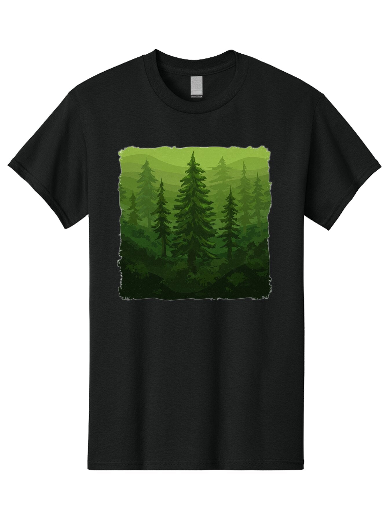 Forest Men'S Graphic Tee, 100% Cotton, Comfortable Casual Summer Wear, Machine Washable, Vintage Camera, Old Camera, Antique Camera, Black Camera, Classic Photography, Photography Equipment, Nostalgic Device, Film Camera, Camera Art Baq833 15