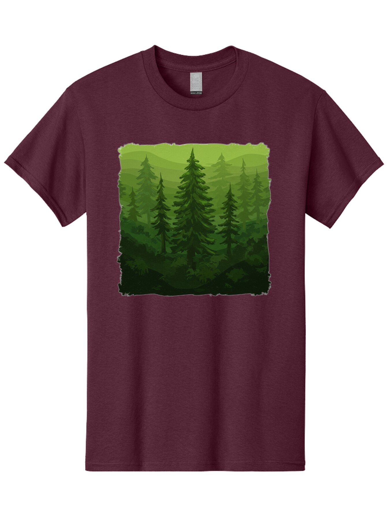 Forest Men'S Graphic Tee, 100% Cotton, Comfortable Casual Summer Wear, Machine Washable, Vintage Camera, Old Camera, Antique Camera, Black Camera, Classic Photography, Photography Equipment, Nostalgic Device, Film Camera, Camera Art Baq833 6