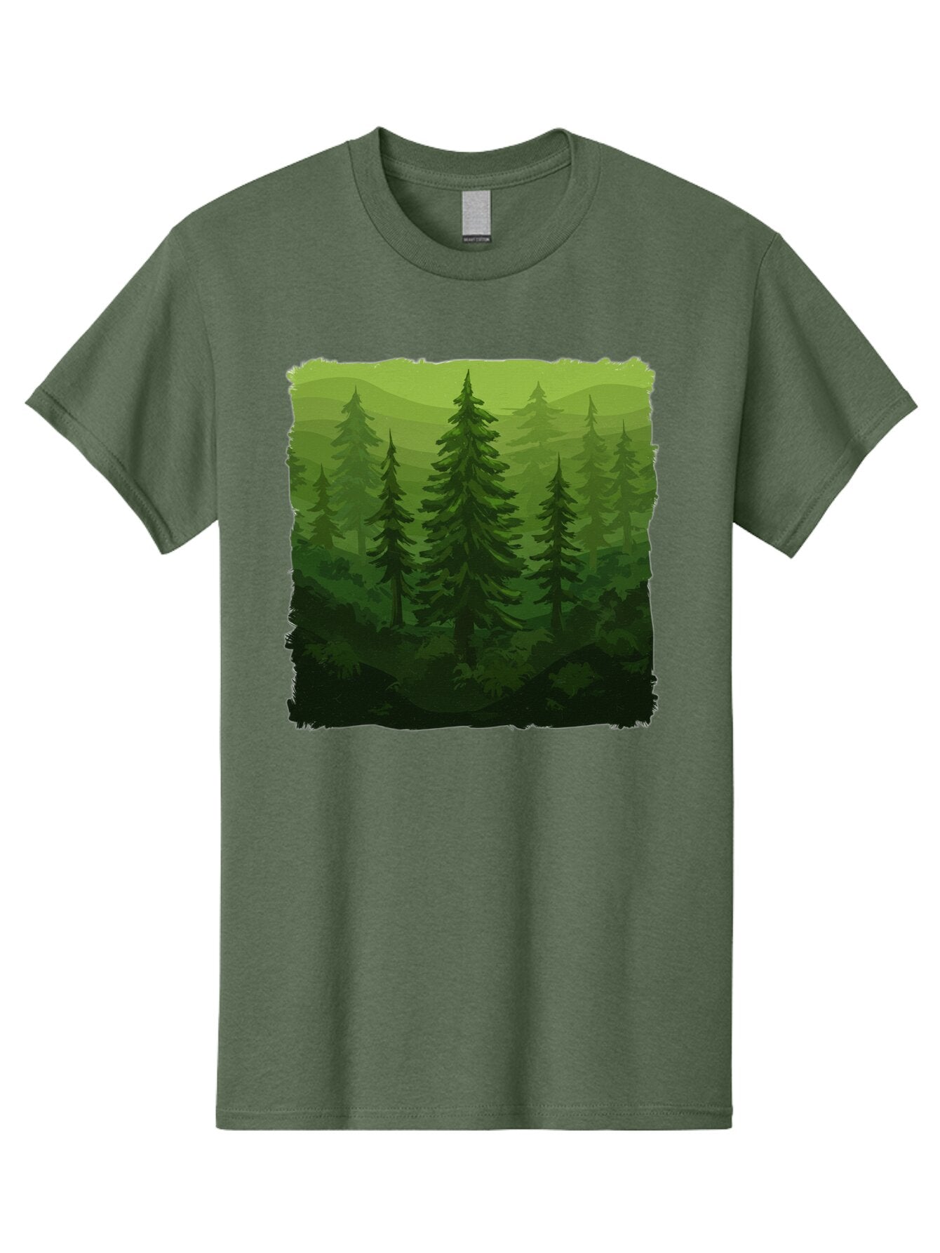 Forest Men'S Graphic Tee, 100% Cotton, Comfortable Casual Summer Wear, Machine Washable, Vintage Camera, Old Camera, Antique Camera, Black Camera, Classic Photography, Photography Equipment, Nostalgic Device, Film Camera, Camera Art Baq833 8
