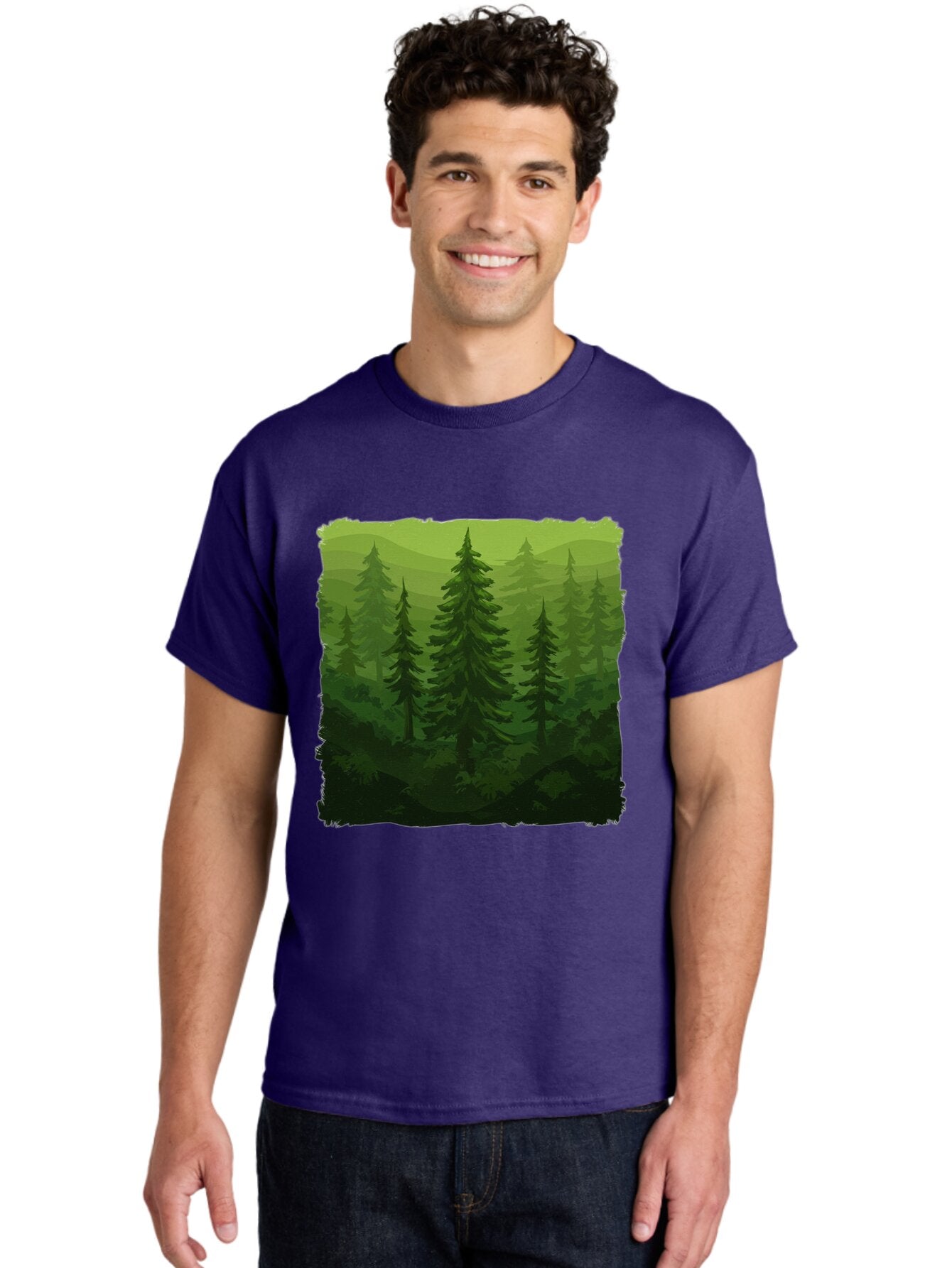 Forest Men'S Graphic Tee, 100% Cotton, Comfortable Casual Summer Wear, Machine Washable, Vintage Camera, Old Camera, Antique Camera, Black Camera, Classic Photography, Photography Equipment, Nostalgic Device, Film Camera, Camera Art Baq833 18