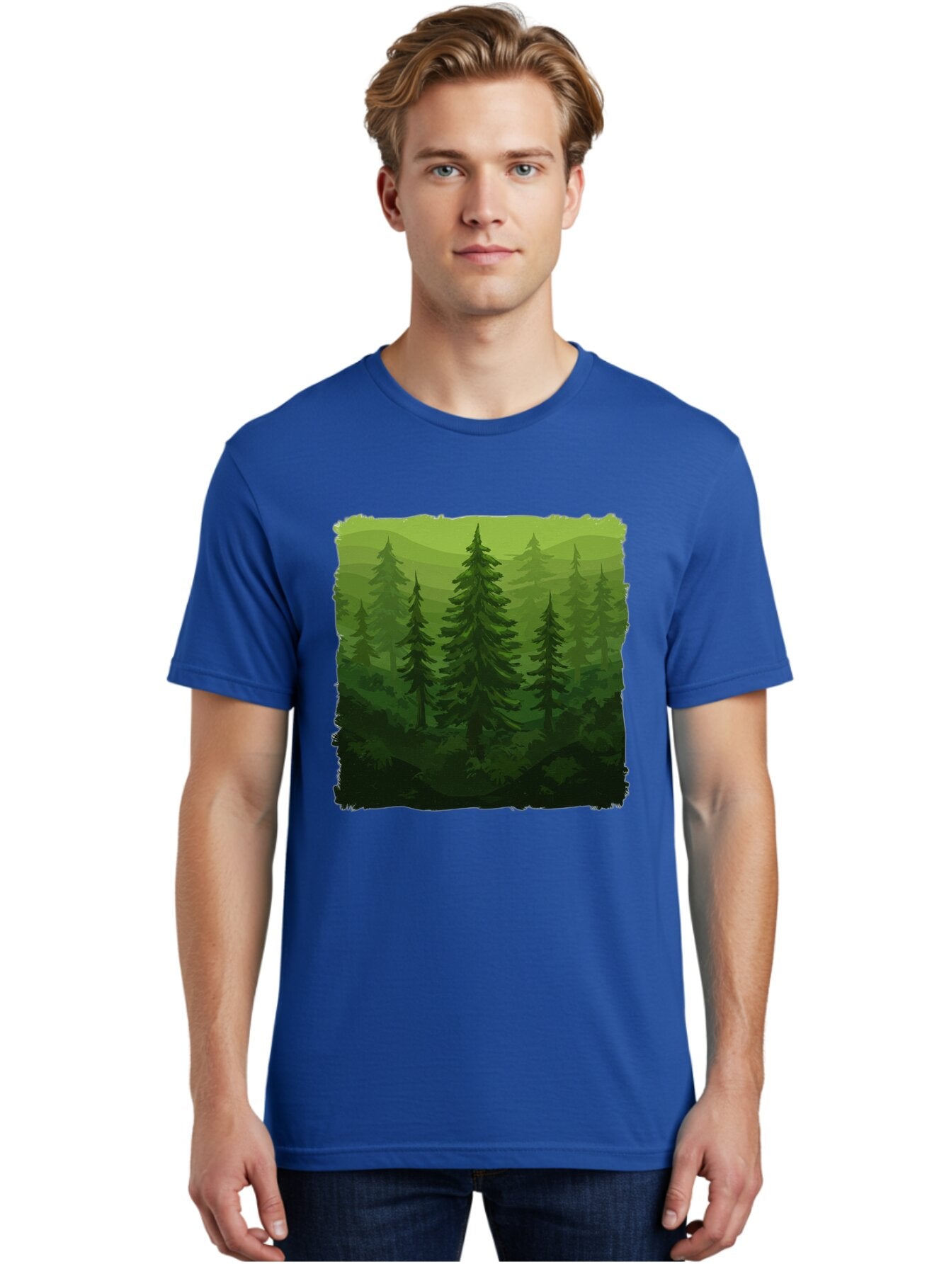 Forest Men'S Graphic Tee, 100% Cotton, Comfortable Casual Summer Wear, Machine Washable, Vintage Camera, Old Camera, Antique Camera, Black Camera, Classic Photography, Photography Equipment, Nostalgic Device, Film Camera, Camera Art Baq833 23