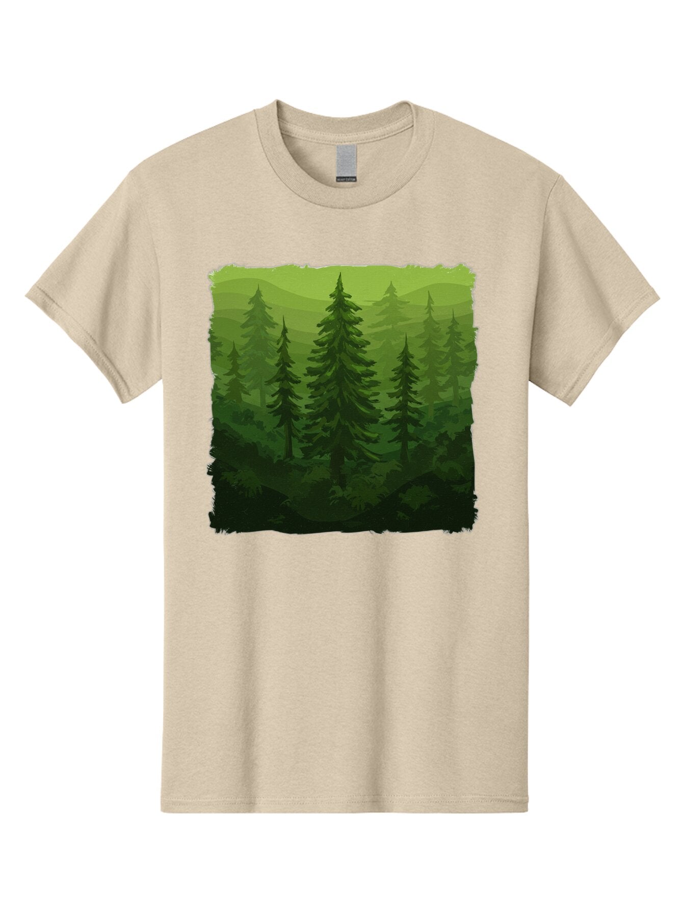 Forest Men'S Graphic Tee, 100% Cotton, Comfortable Casual Summer Wear, Machine Washable, Vintage Camera, Old Camera, Antique Camera, Black Camera, Classic Photography, Photography Equipment, Nostalgic Device, Film Camera, Camera Art Baq833 3