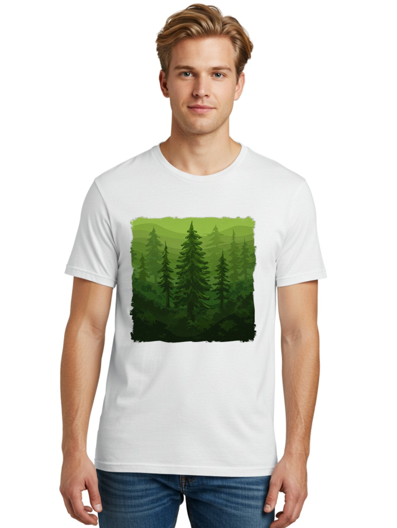Forest Men'S Graphic Tee, 100% Cotton, Comfortable Casual Summer Wear, Machine Washable, Vintage Camera, Old Camera, Antique Camera, Black Camera, Classic Photography, Photography Equipment, Nostalgic Device, Film Camera, Camera Art Baq833 19