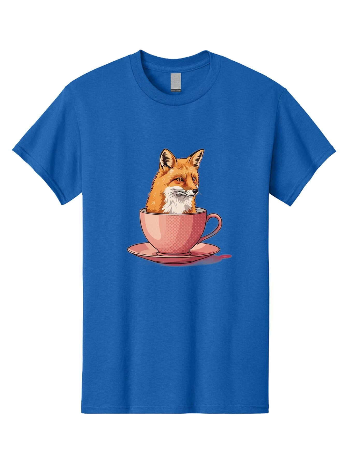 Fox-Head-In-Teacup Men'S Graphic Tee, 100% Cotton, Comfortable Casual Summer Wear, Machine Washable, Vintage Camera, Old Camera, Antique Camera, Black Camera, Classic Photography, Photography Equipment, Nostalgic Device, Film Camera, Baq834 10