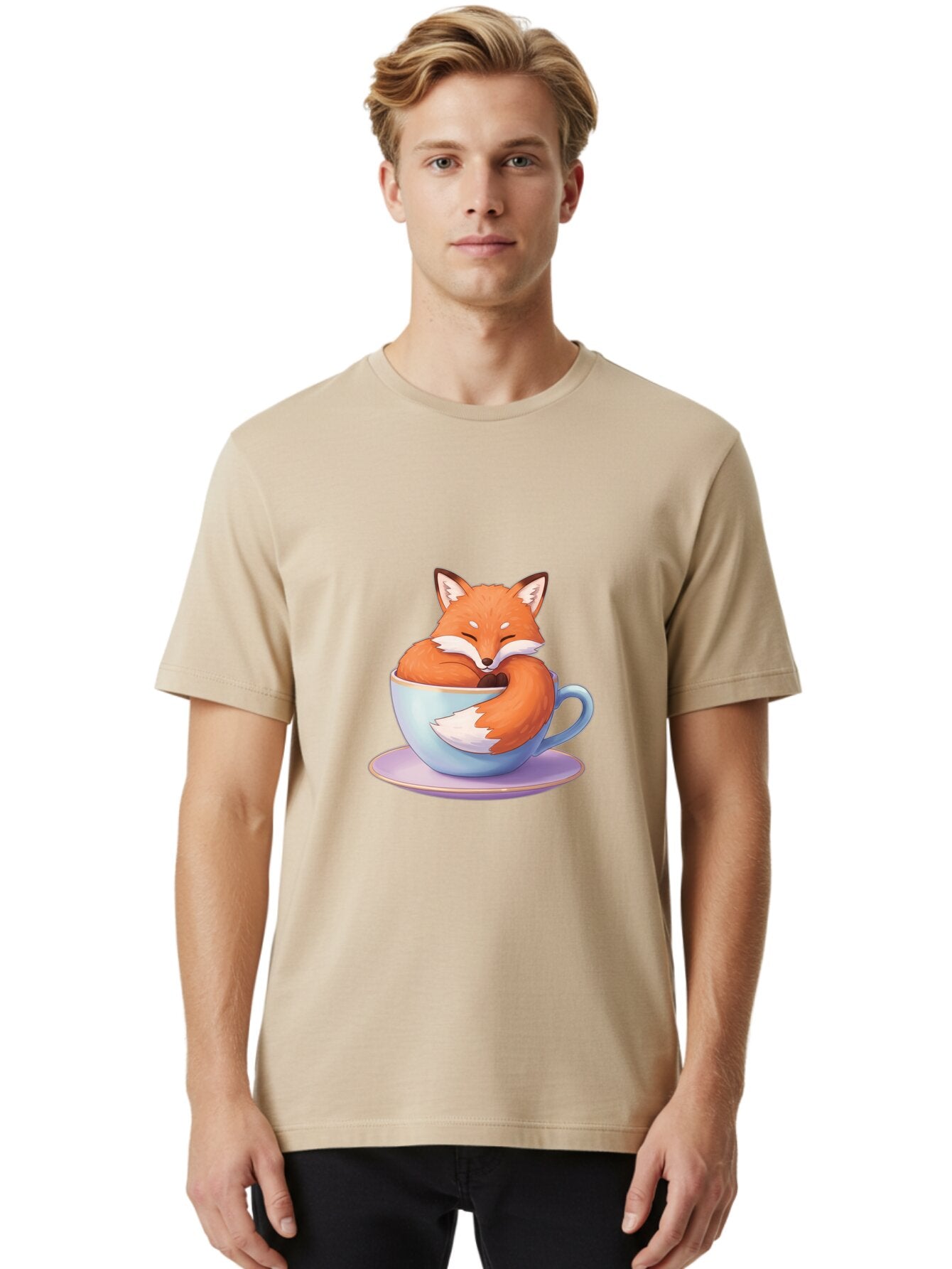 Fox-In-Cup Men'S Graphic Tee, 100% Cotton, Comfortable Casual Summer Wear, Machine Washable, Vintage Camera, Old Camera, Antique Camera, Black Camera, Classic Photography, Photography Equipment, Nostalgic Device, Film Camera, Camera Art Baq836 17