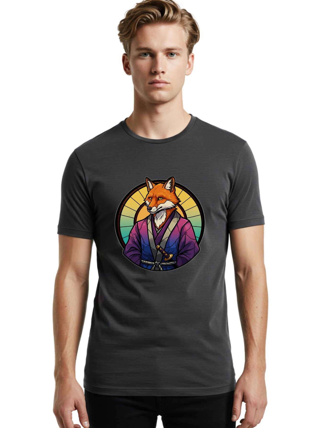 Fox-In-Karate-Gi Men'S Graphic Tee, 100% Cotton, Comfortable Casual Summer Wear, Machine Washable, Vintage Camera, Old Camera, Antique Camera, Black Camera, Classic Photography, Photography Equipment, Nostalgic Device, Film Camera, Camera Art Baq837 23