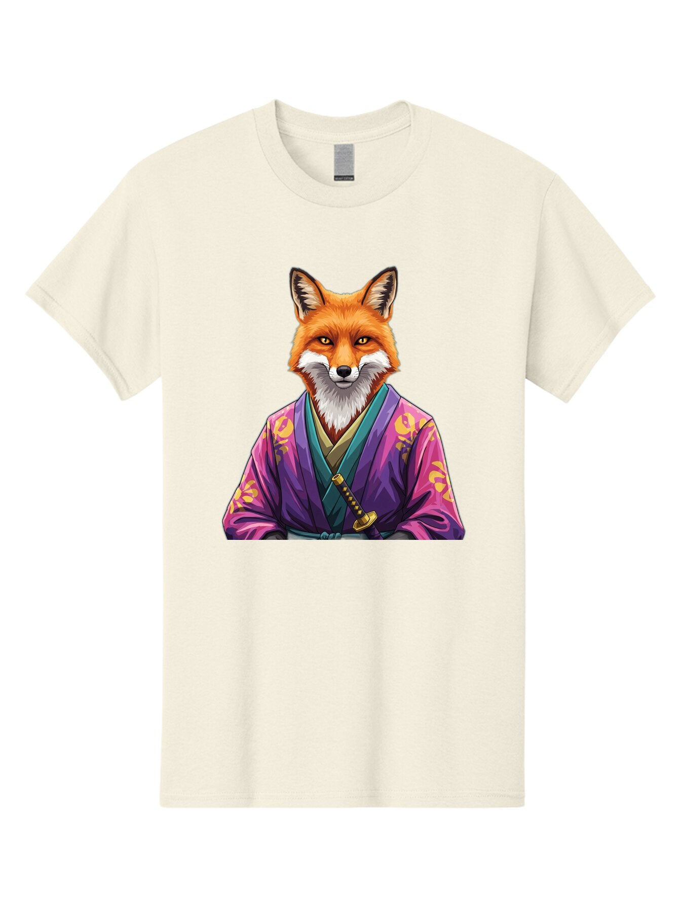 Fox-In-Kimono-1 Men'S Graphic Tee, 100% Cotton, Comfortable Casual Summer Wear, Machine Washable, Vintage Camera, Old Camera, Antique Camera, Black Camera, Classic Photography, Photography Equipment, Nostalgic Device, Film Camera, Camera Art Baq838 7