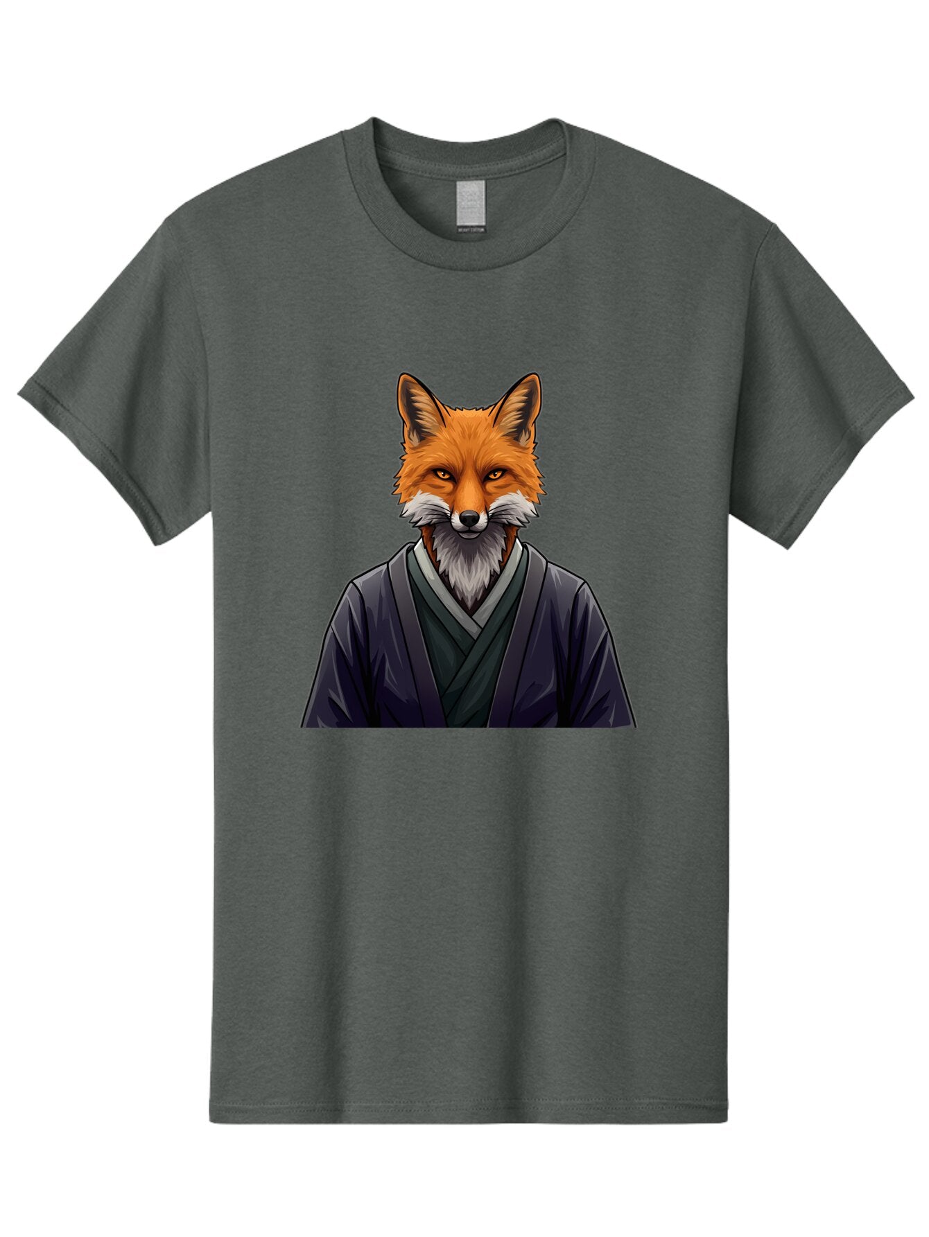Fox-In-Kimono-2 Men'S Graphic Tee, 100% Cotton, Comfortable Casual Summer Wear, Machine Washable, Vintage Camera, Old Camera, Antique Camera, Black Camera, Classic Photography, Photography Equipment, Nostalgic Device, Film Camera, Camera Art Baq839 3