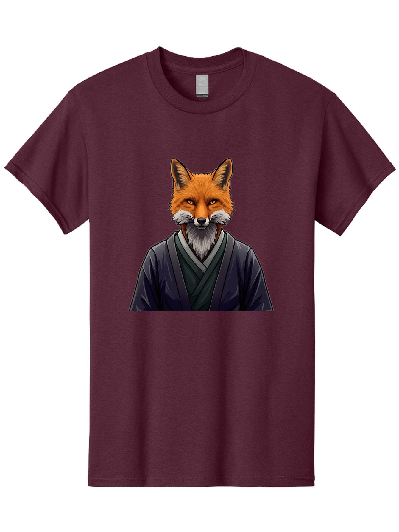 Fox-In-Kimono-2 Men'S Graphic Tee, 100% Cotton, Comfortable Casual Summer Wear, Machine Washable, Vintage Camera, Old Camera, Antique Camera, Black Camera, Classic Photography, Photography Equipment, Nostalgic Device, Film Camera, Camera Art Baq839 8