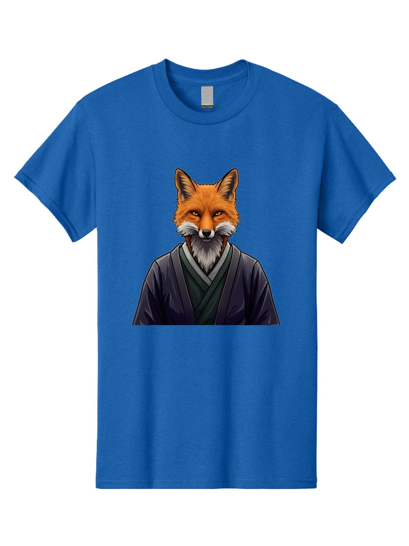 Fox-In-Kimono-2 Men'S Graphic Tee, 100% Cotton, Comfortable Casual Summer Wear, Machine Washable, Vintage Camera, Old Camera, Antique Camera, Black Camera, Classic Photography, Photography Equipment, Nostalgic Device, Film Camera, Camera Art Baq839 2